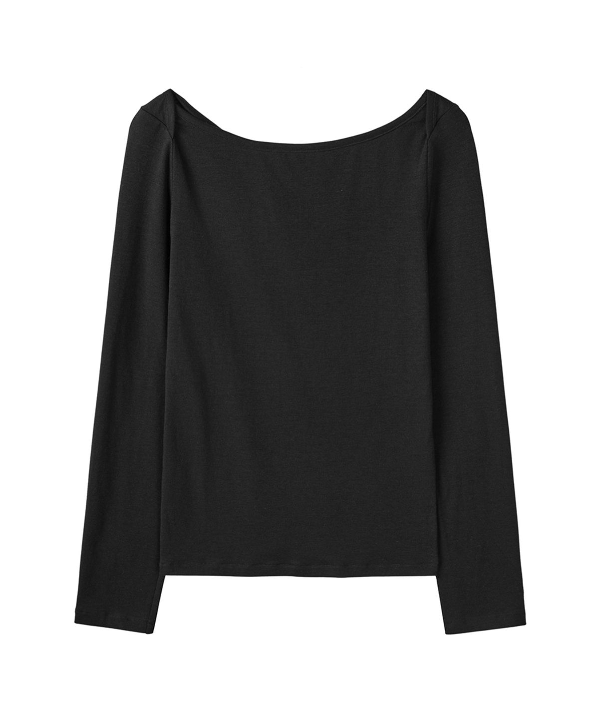 필세(PHILCE) Twist Open-Back long-sleeve, Black