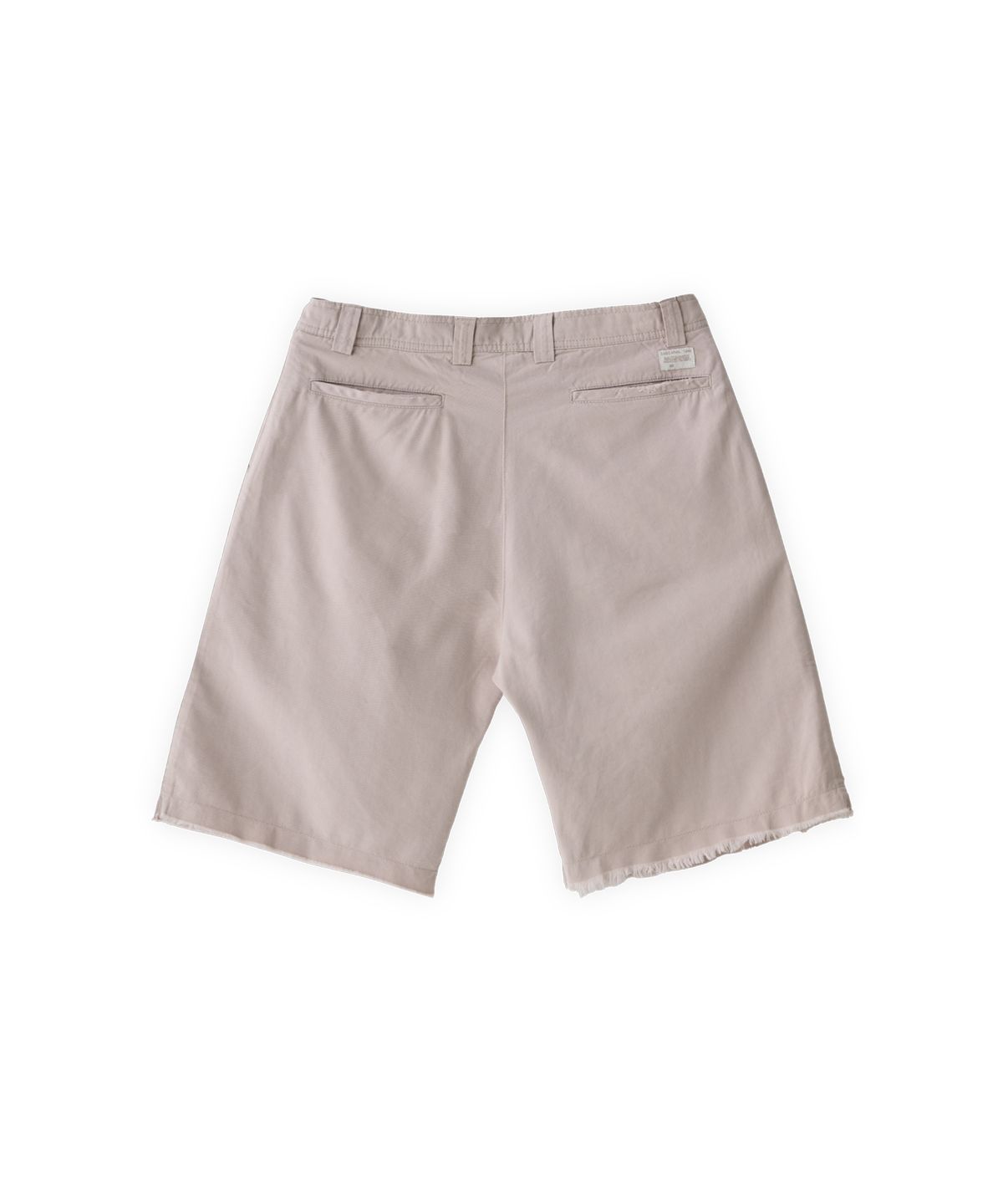 투위드(TUEWID) 006 pleated Bermuda pants in washed fog grey