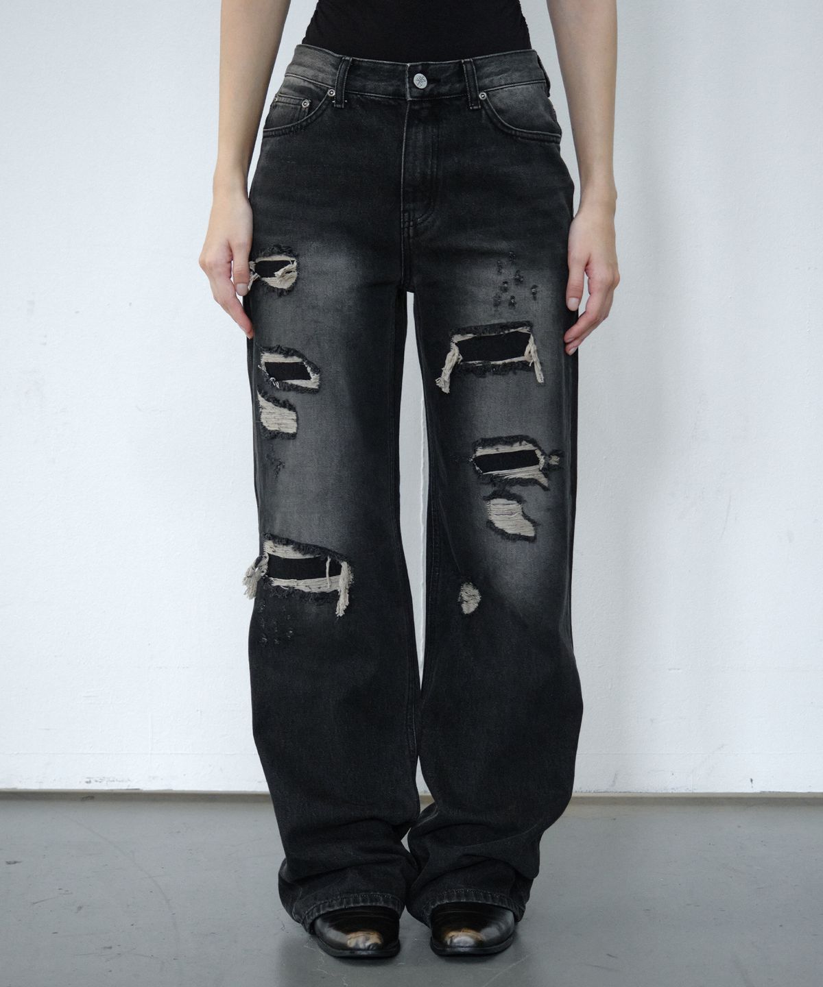 미드나잇 무브(MIDNIGHT MOVE) db dg pants (black)