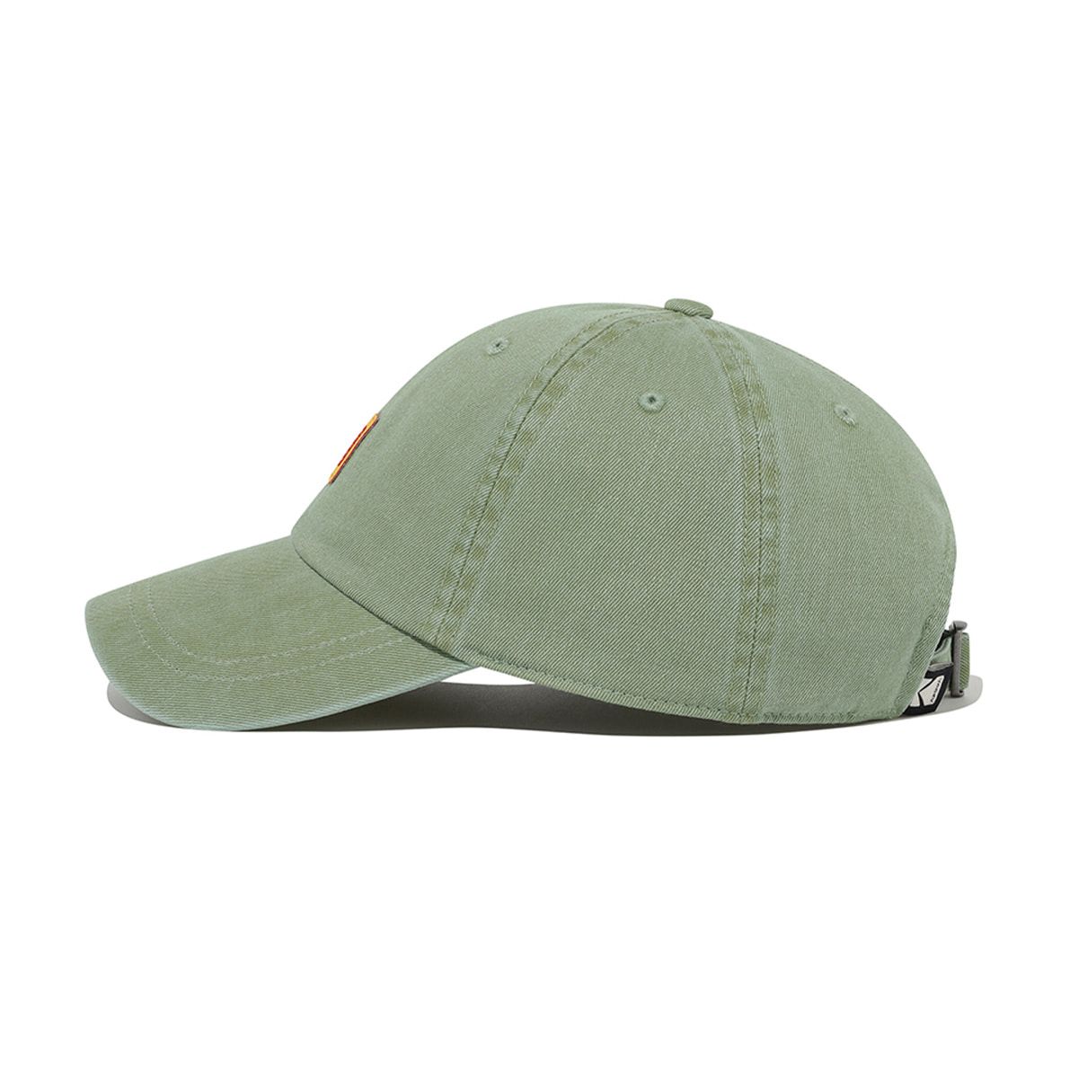 코닥(KODAK) 릴렉스핏 스퀘어로고 볼캡 KHAKI