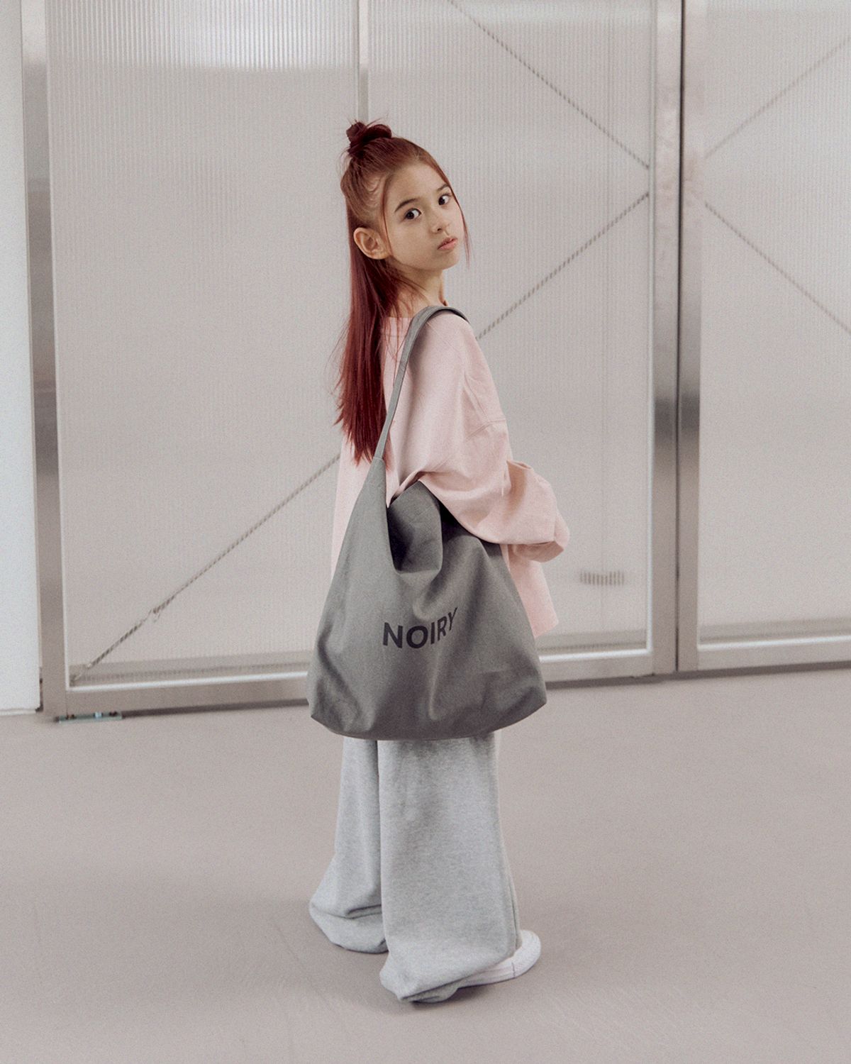 노이리(NOIRY) 아카이브 에코백(그레이)