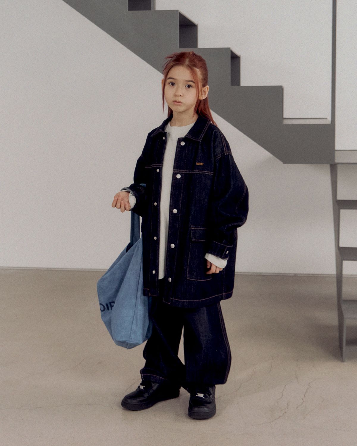 노이리(NOIRY) 아카이브 에코백(블루)