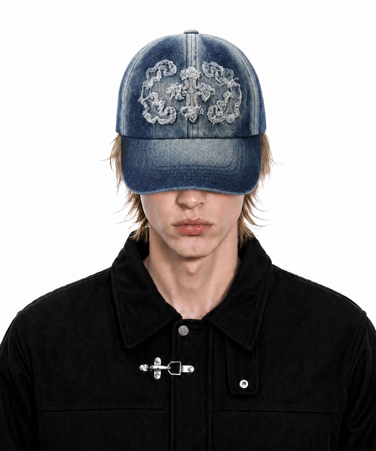 아이돈워너셀(IDWS) Stem Maxi Denim Cap Indigo