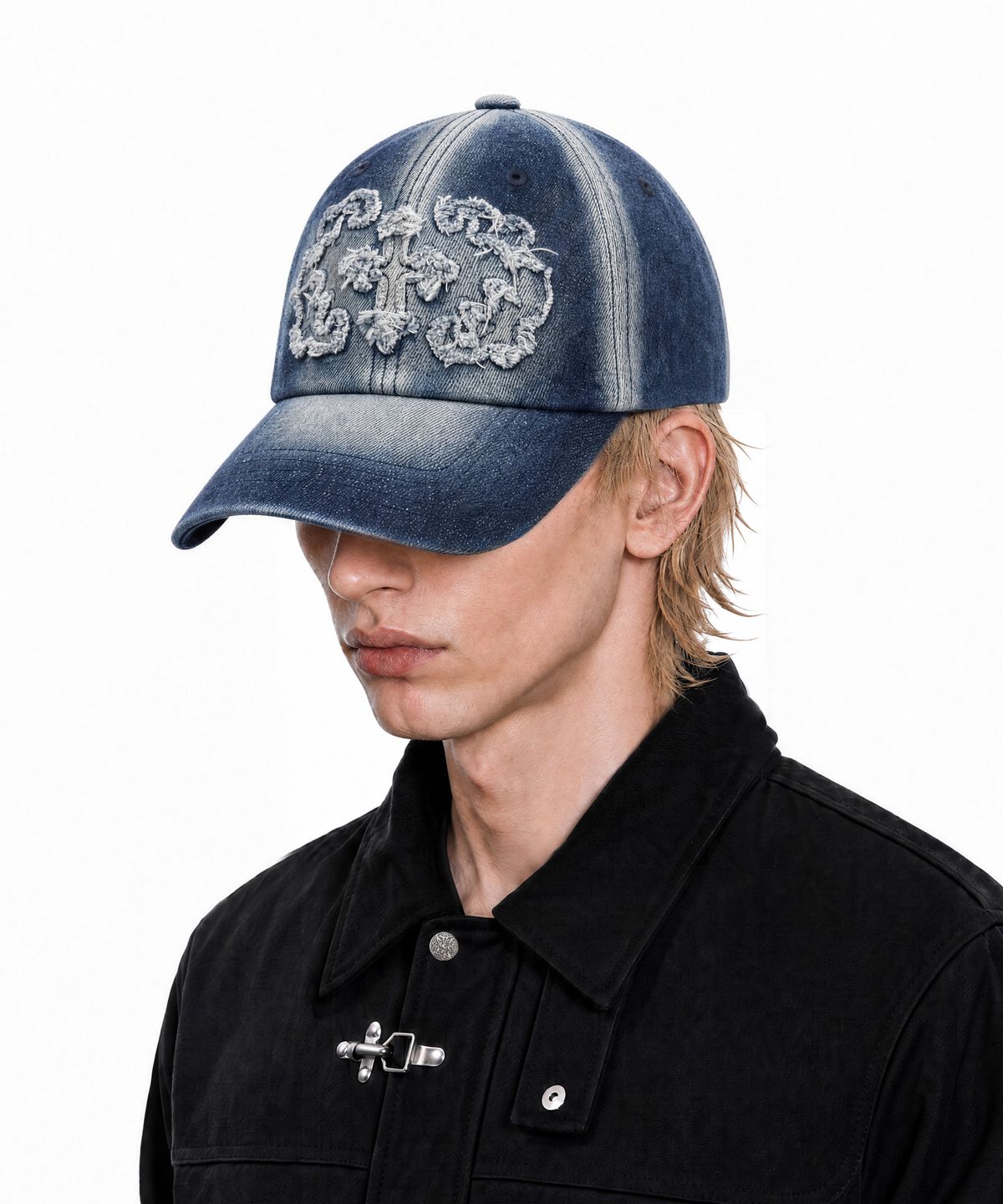 아이돈워너셀(IDWS) Stem Maxi Denim Cap Indigo