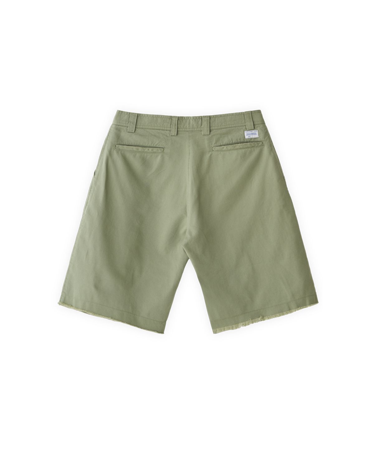 투위드(TUEWID) 006 pleated Bermuda pants in washed sage