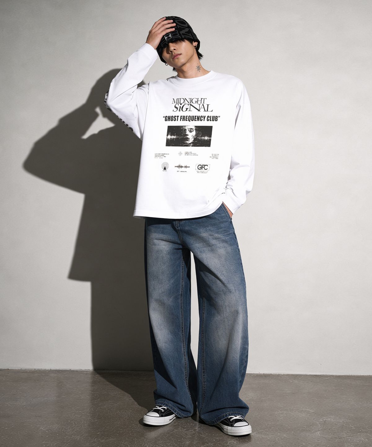 아티스트웨어(ARTISTWEAR) 레코드시그널 긴팔티