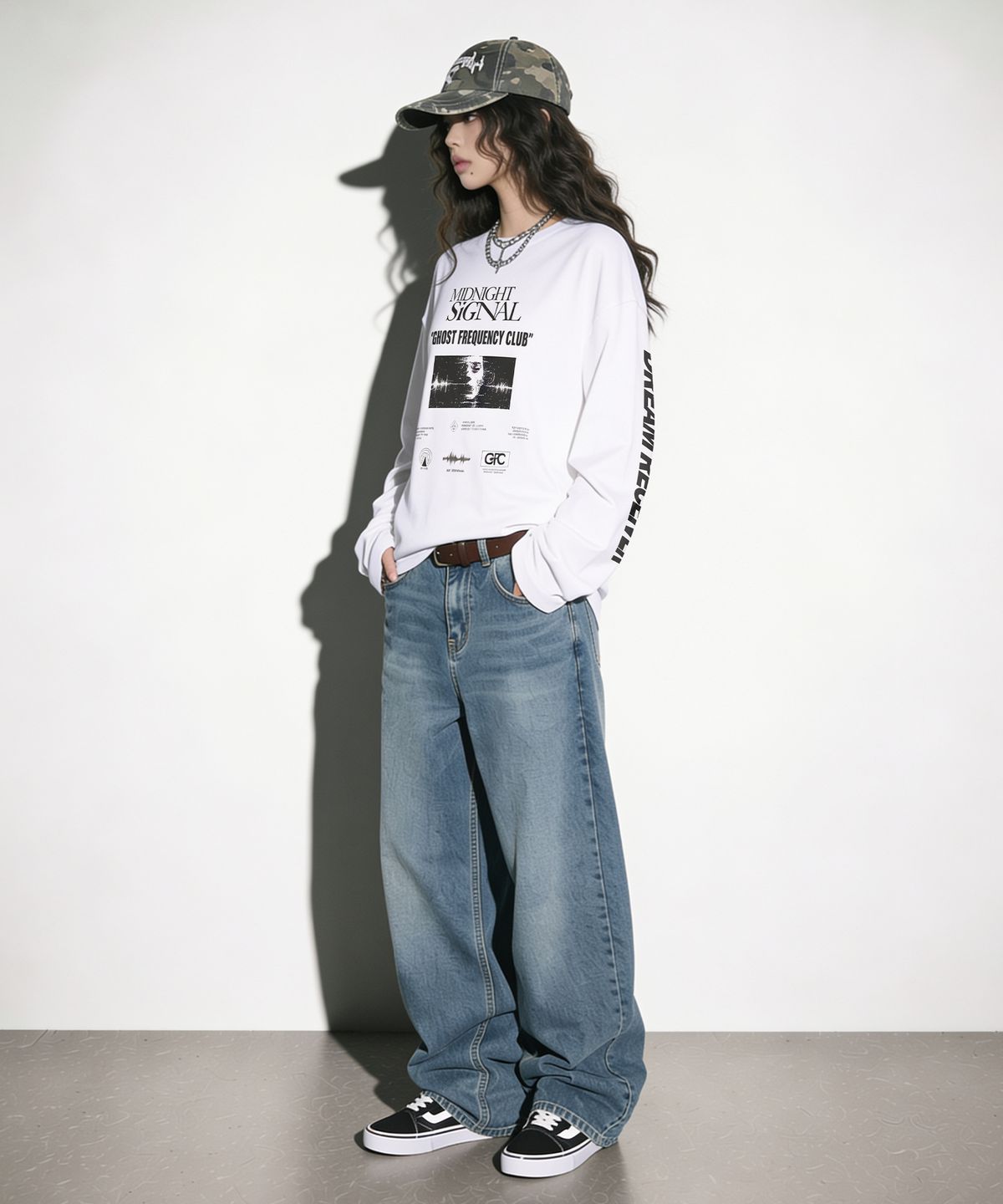 아티스트웨어(ARTISTWEAR) 레코드시그널 긴팔티