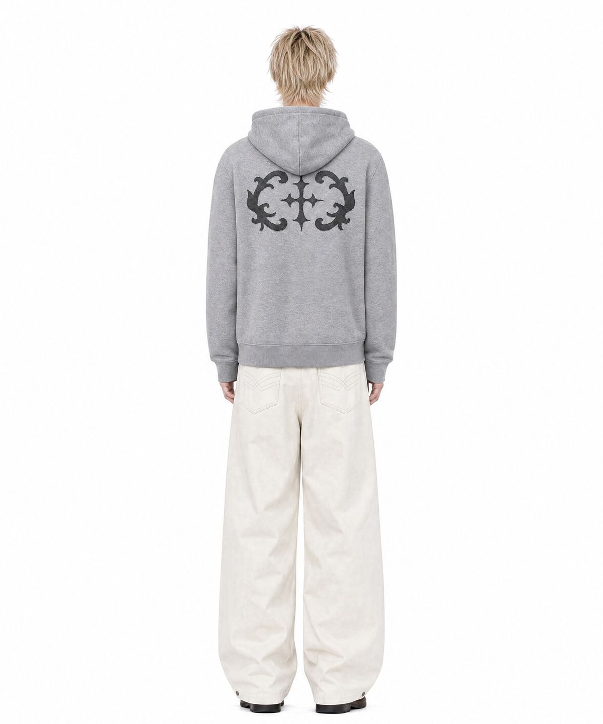 아이돈워너셀(IDWS) Twin Tuck Chino Balloon Pants White