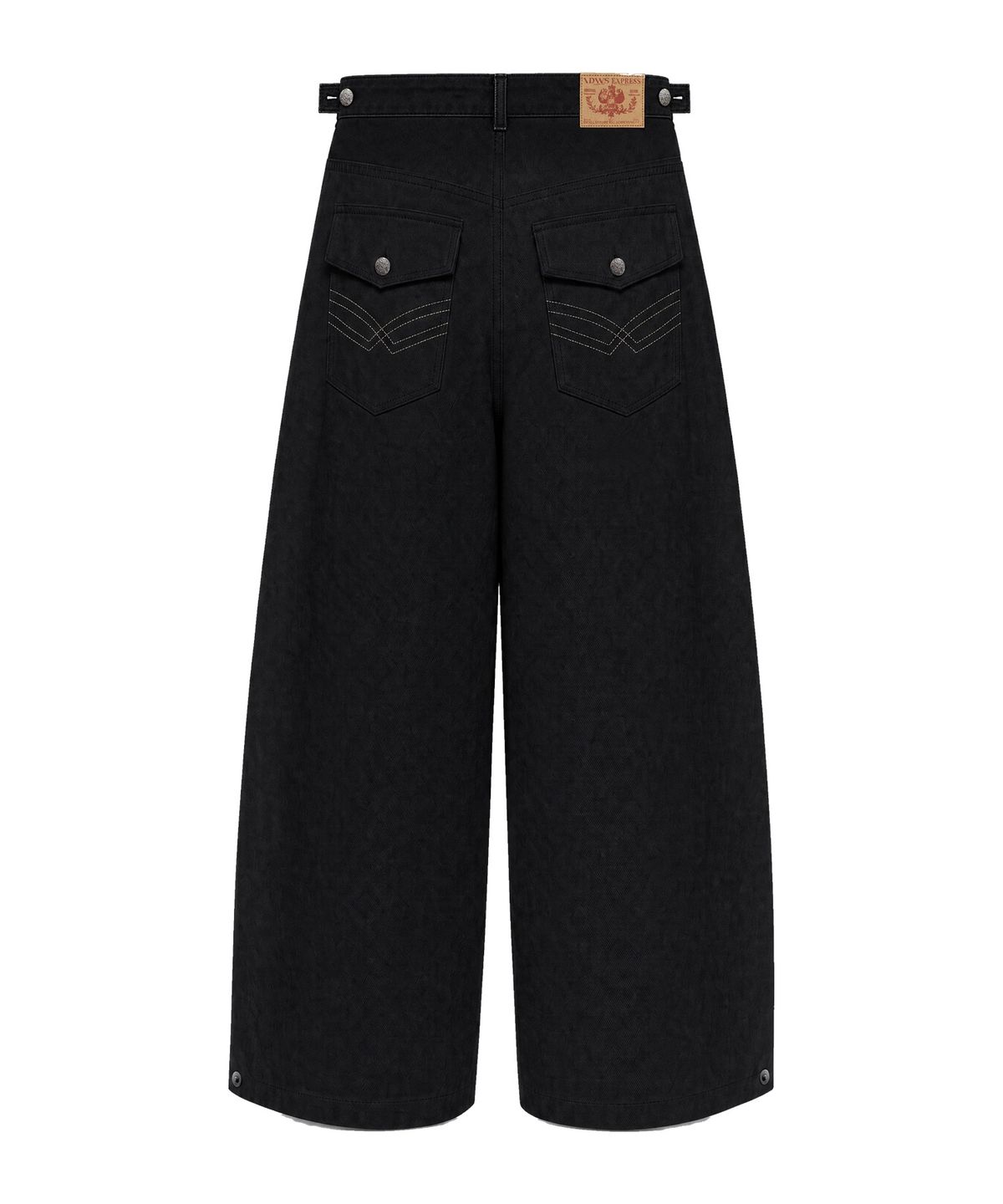 아이돈워너셀(IDWS) Twin Tuck Chino Balloon Pants Black