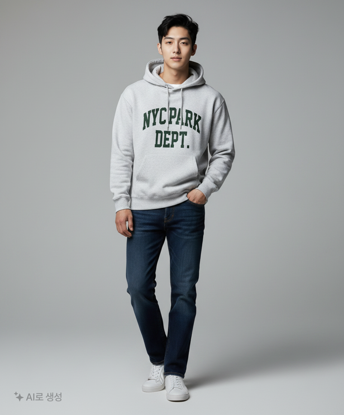 스파오(SPAO) 후드 티셔츠 L