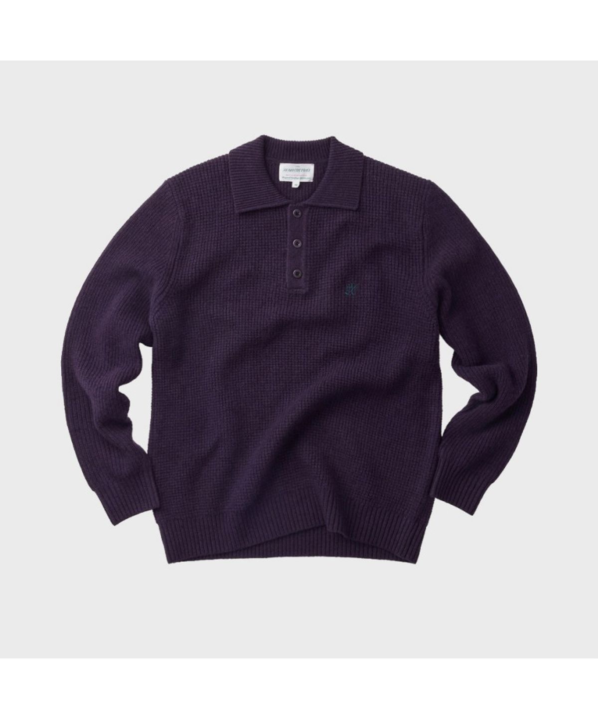 헨리코튼(HENRY COTTONS) [British Sporting Club] 와플 폴로 니트 ABWAW26711PPX