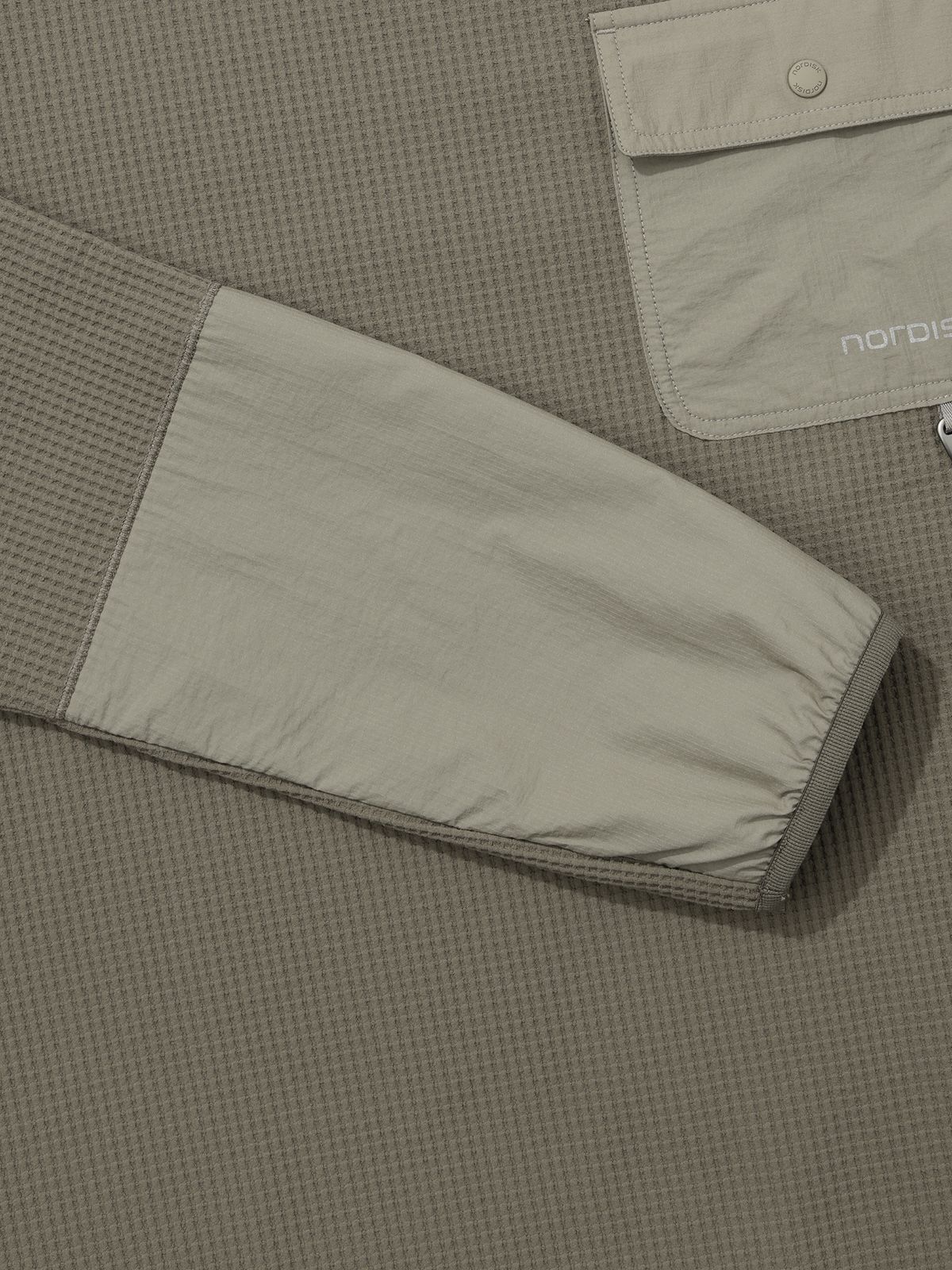 노르디스크(NORDISK) 와플 맨투맨 - M_HUNTER BEIGE