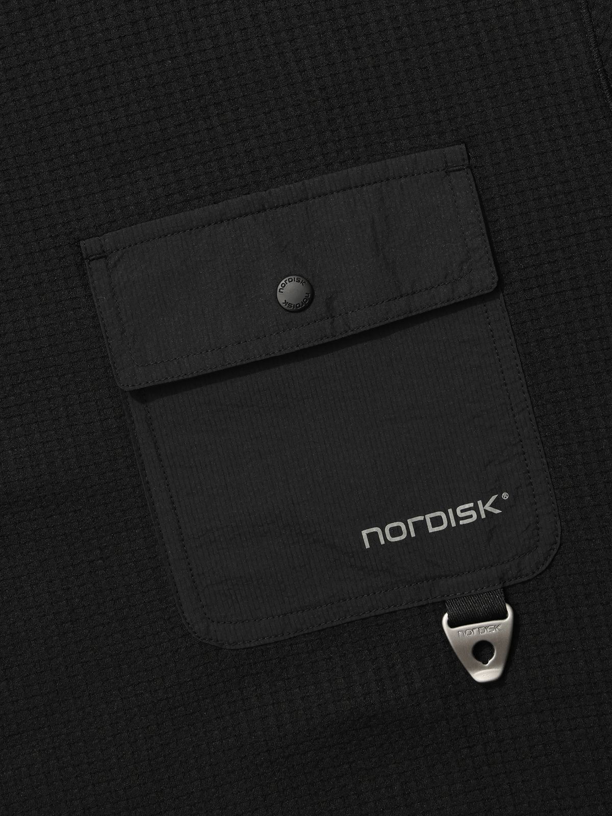 노르디스크(NORDISK) 와플 맨투맨 - M_Black