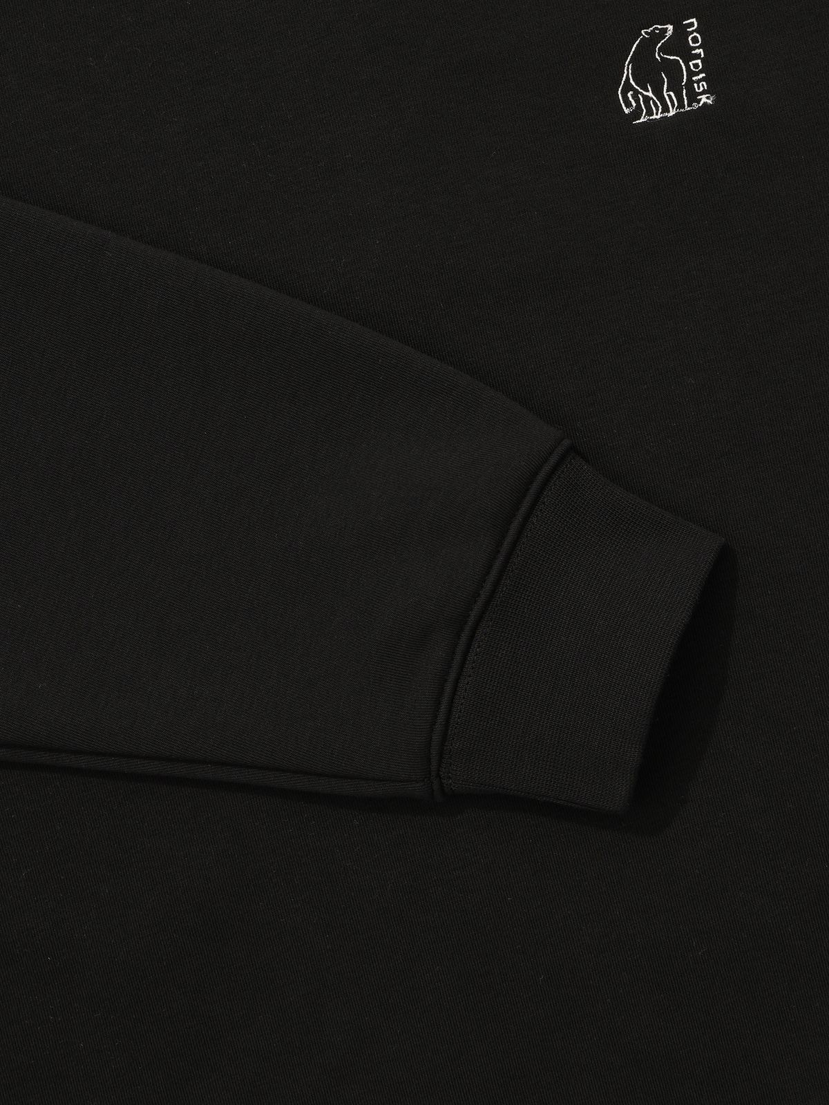 노르디스크(NORDISK) 스몰 폴라베어 맨투맨 - U_Black