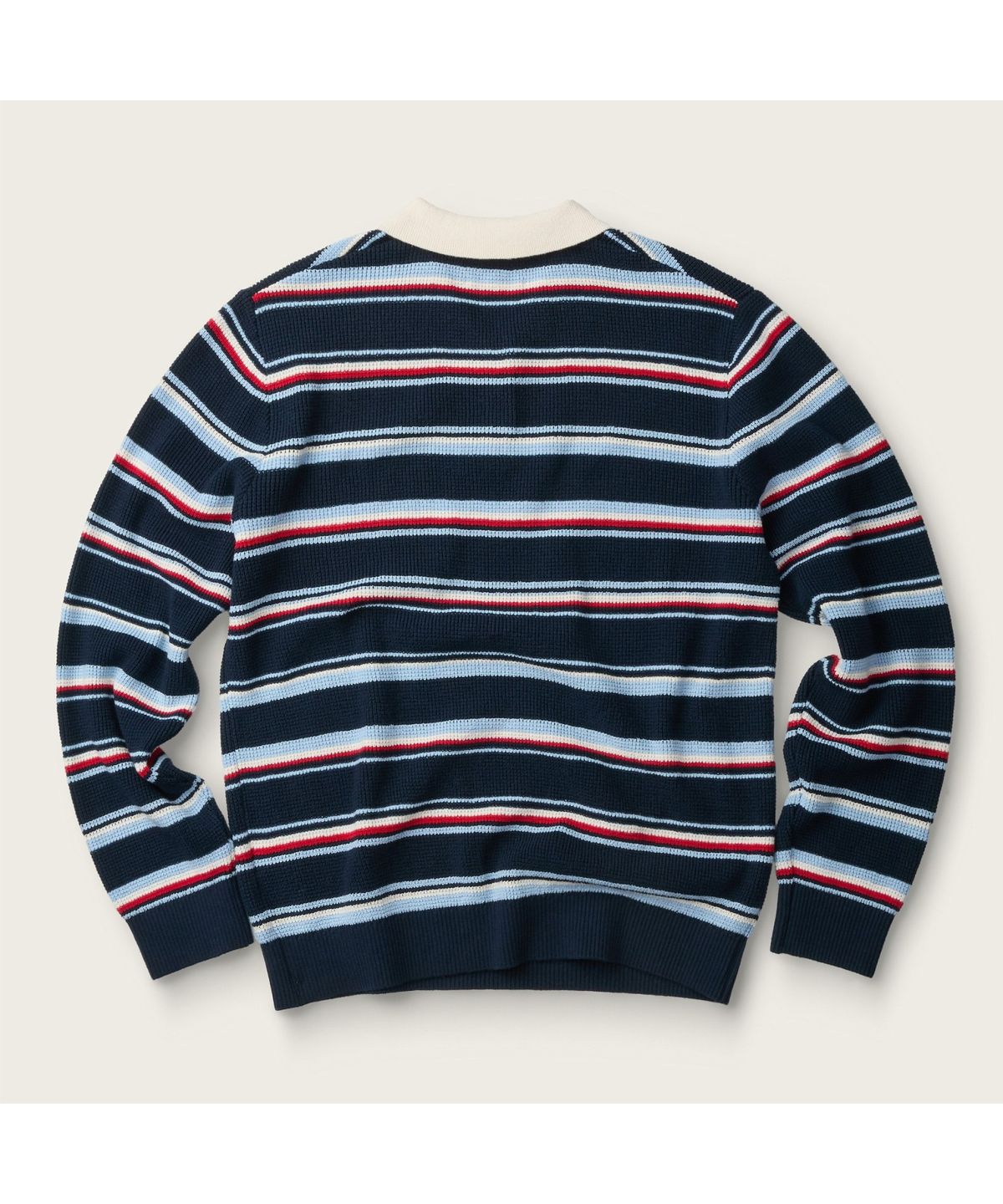 헨리코튼(HENRY COTTONS) [British Sporting Club] 멀티 스트라이프 니트 ABWAW26721NYX