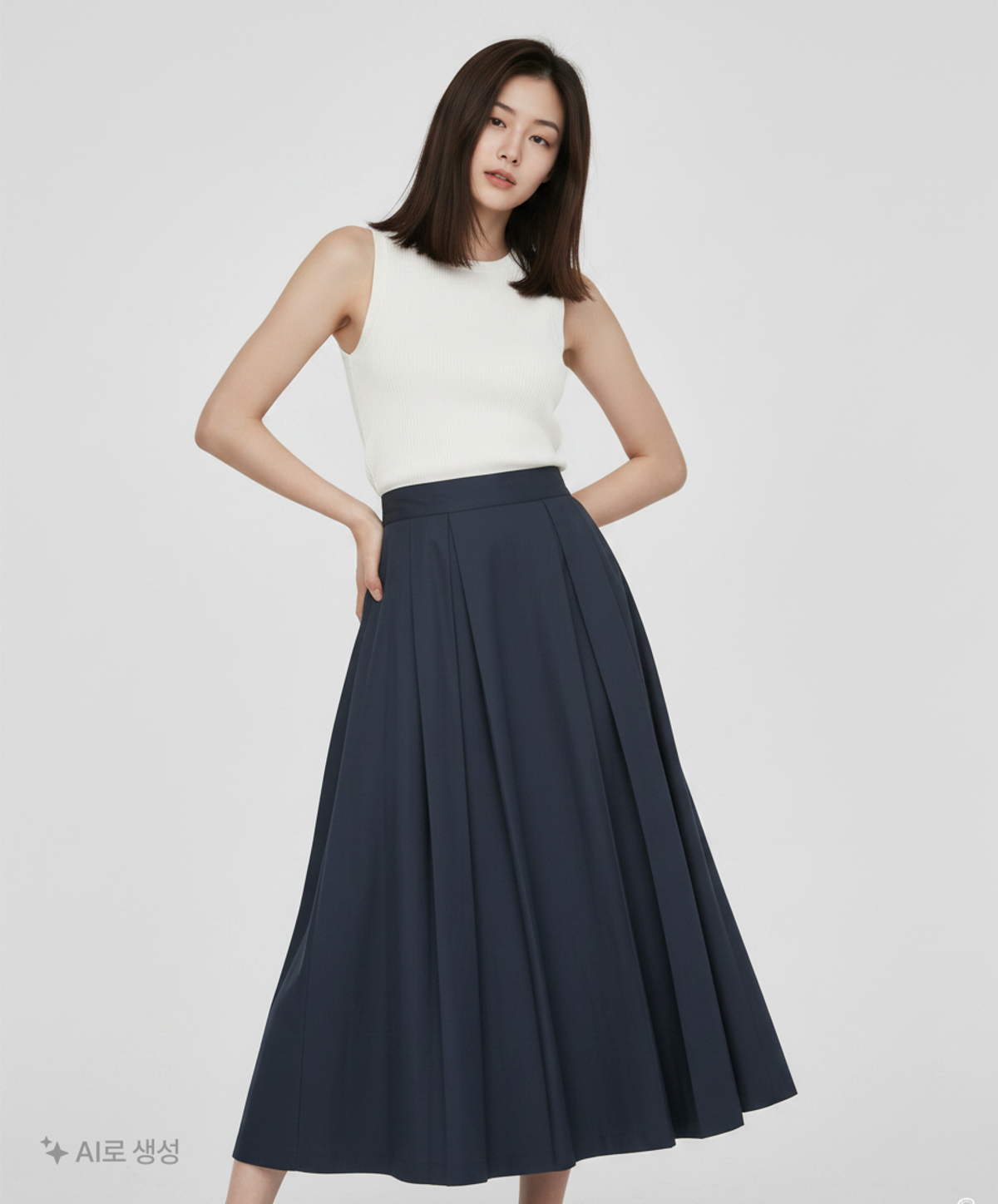 스파오(SPAO) 롱스커트 S