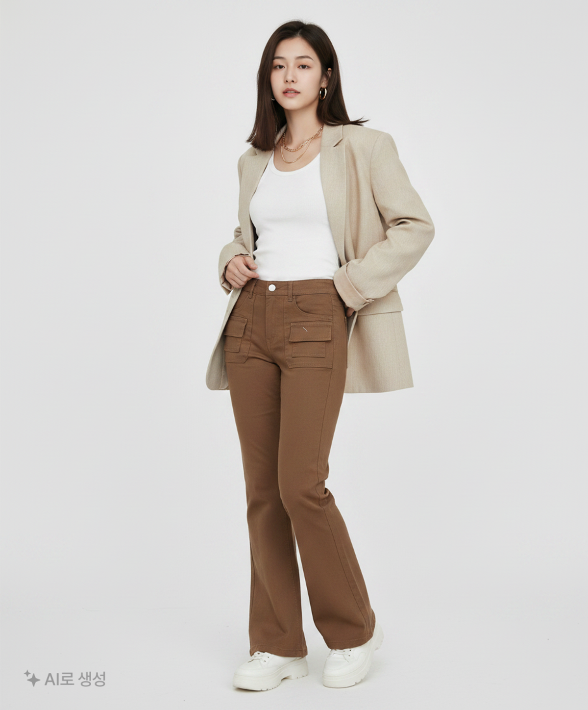 유희(YOUHEE) YOUHEE BOOTSCUT PANTS BROWN S