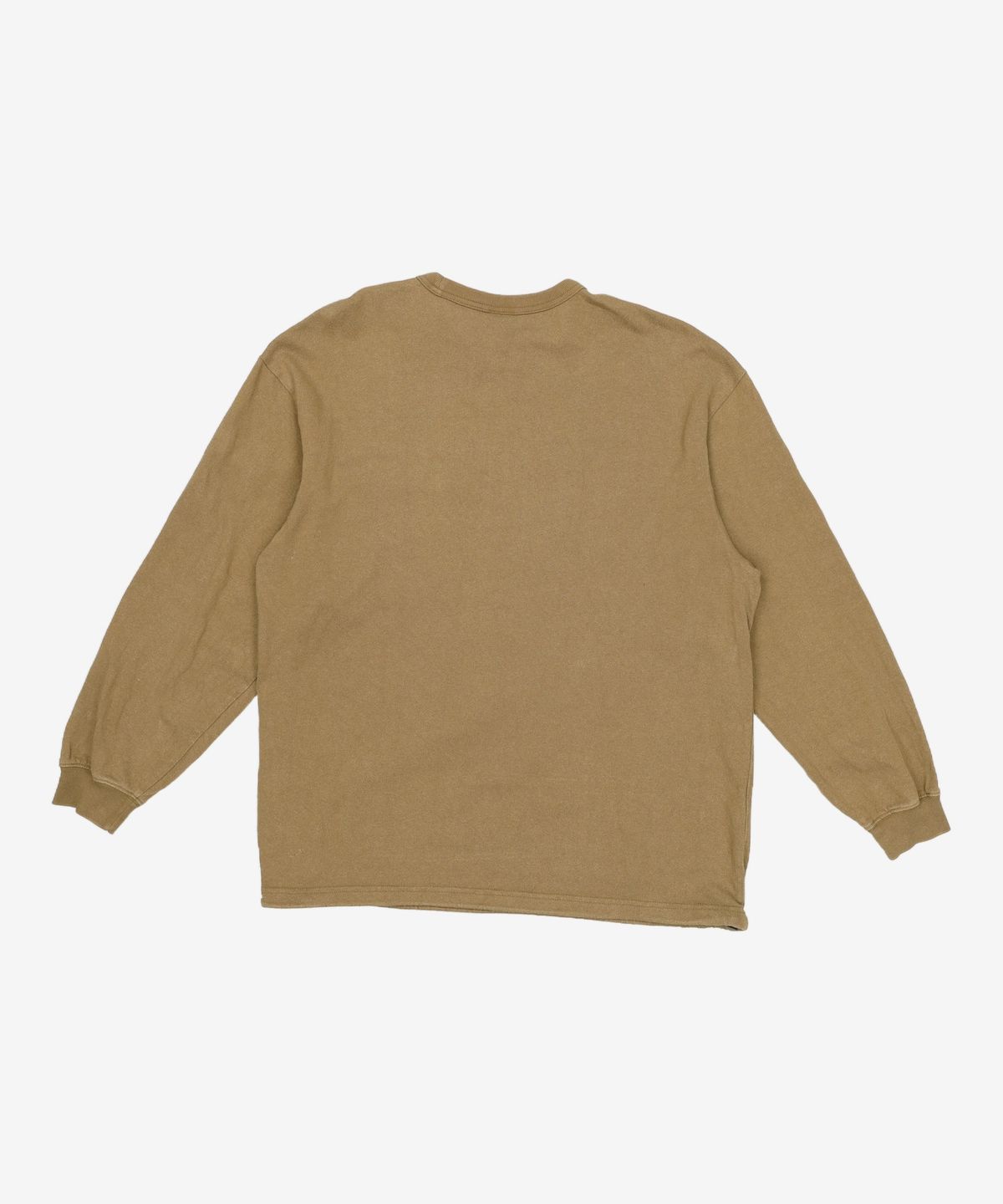 컬럼비아 유니버시티(COLUMBIA UNIVERSITY) M-LABEL POCKET L/S T-SHIRTS 카키브라운 L