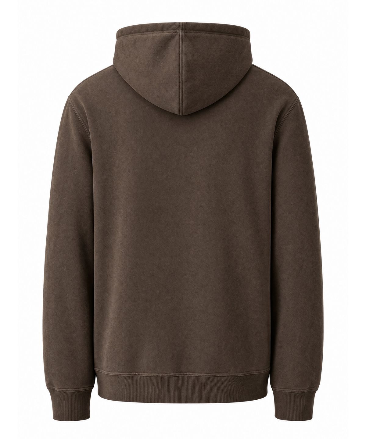 아이돈워너셀(IDWS) Many Layer Hoodie Brown