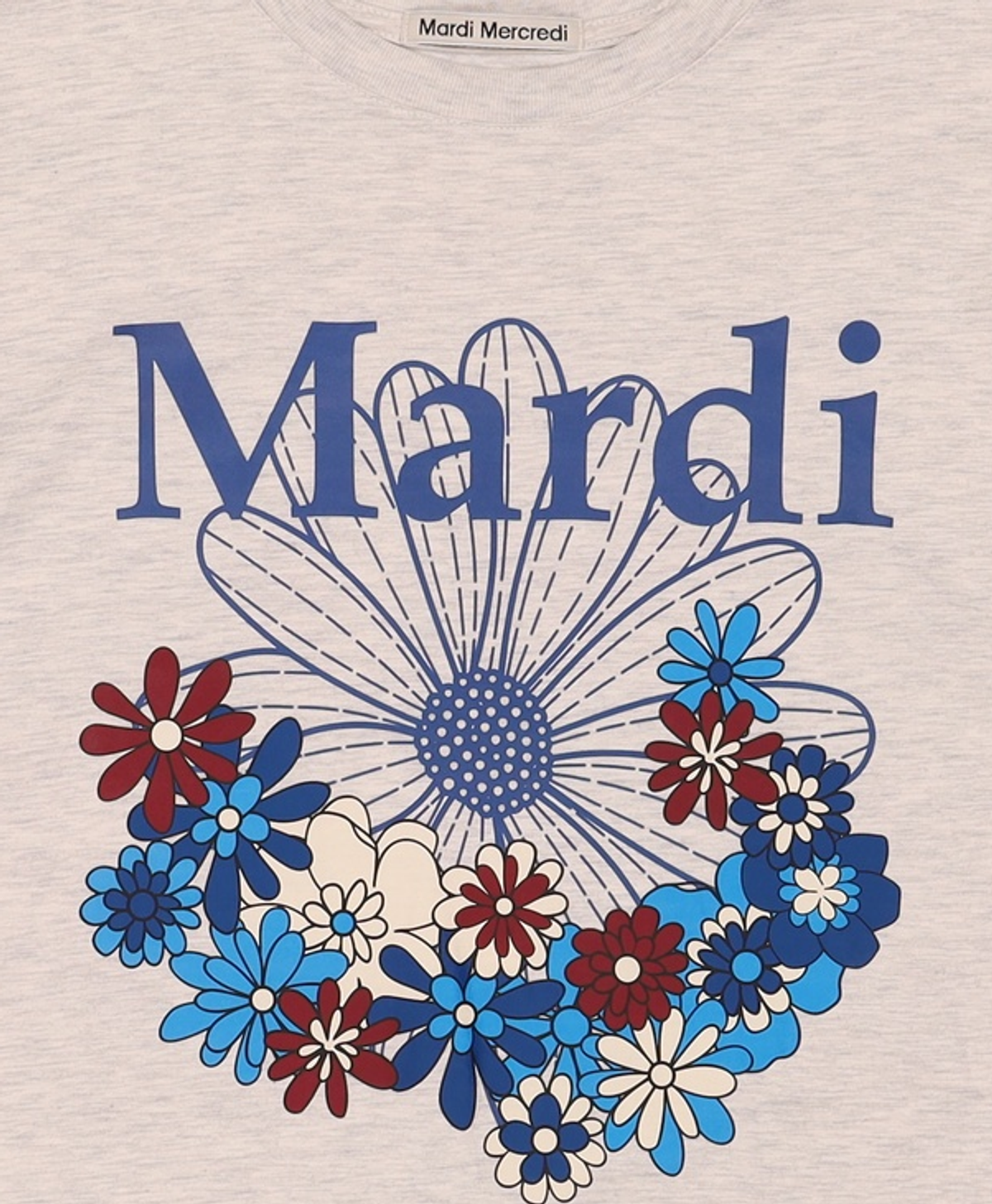 마르디 메크르디(MARDI MERCREDI) 반소매 티셔츠 ONE SIZE