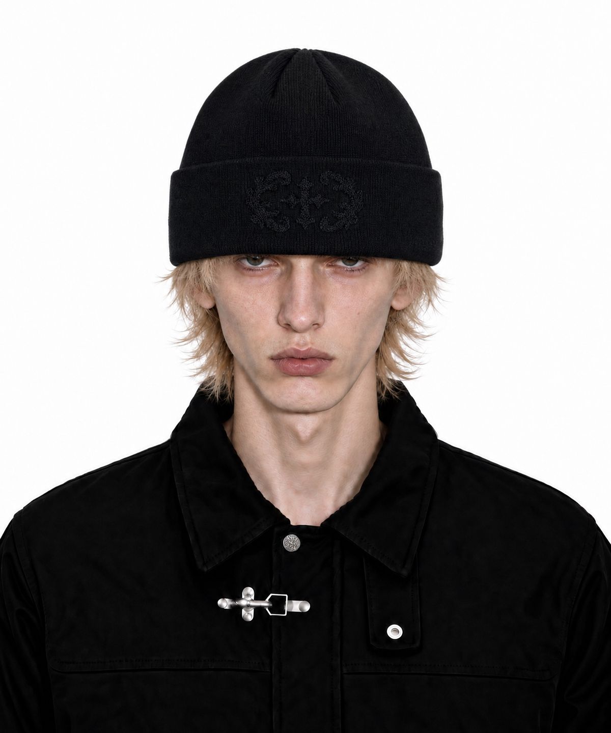 아이돈워너셀(IDWS) Stem Maxi Beanie Black