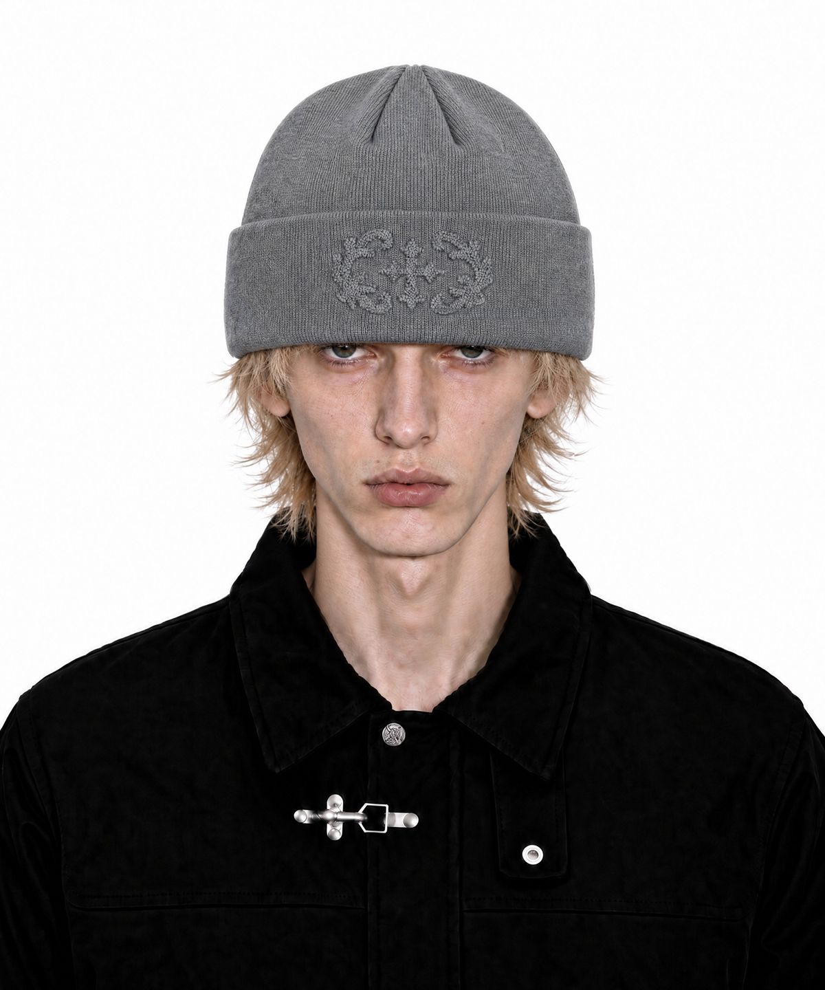 아이돈워너셀(IDWS) Stem Maxi Beanie Gray