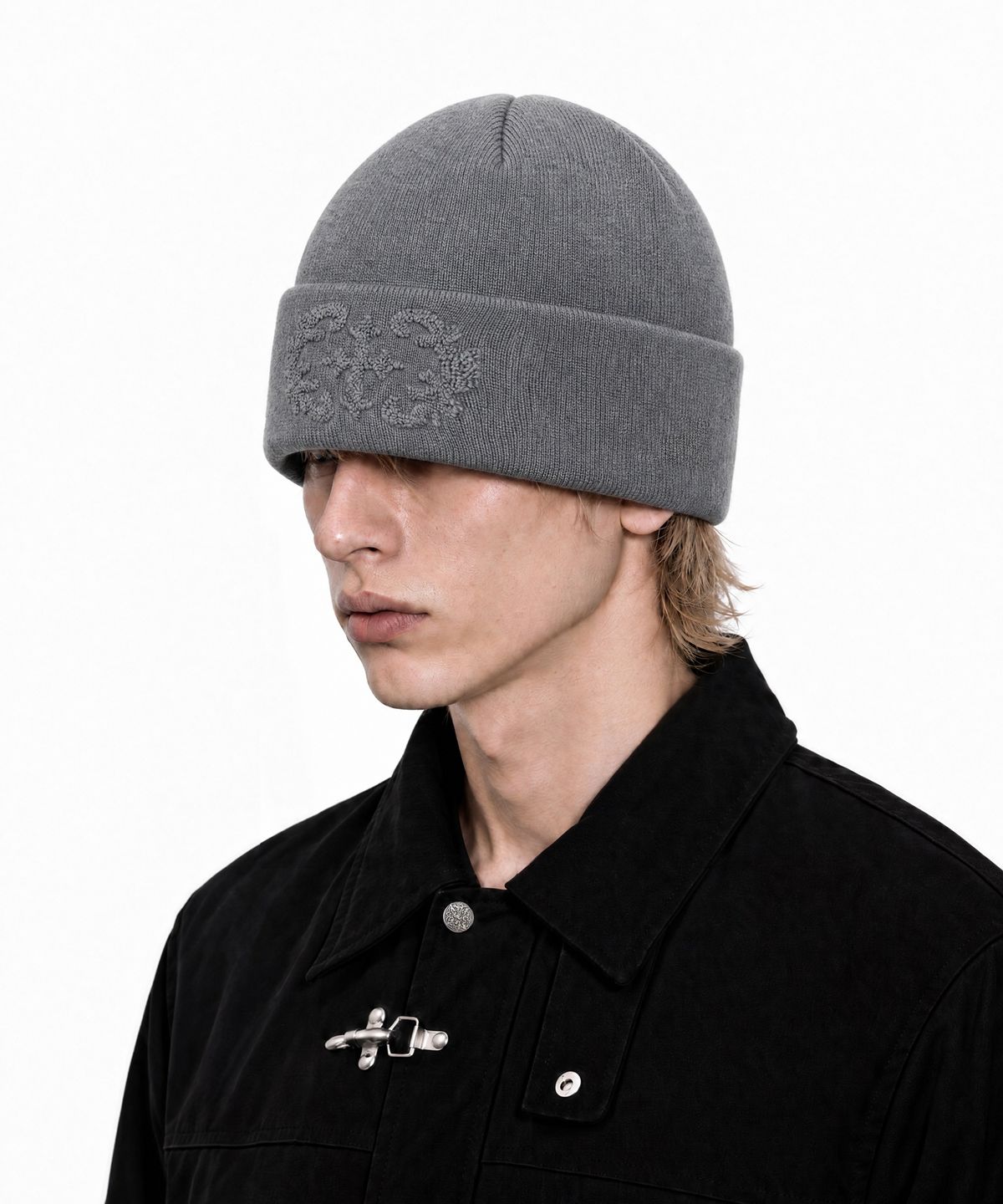 아이돈워너셀(IDWS) Stem Maxi Beanie Gray