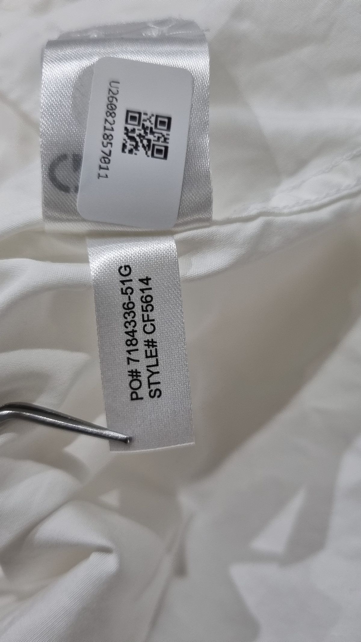 라코스테(LACOSTE) 여성 코튼 포플린 셔츠 LCST CF5614-20B001 36