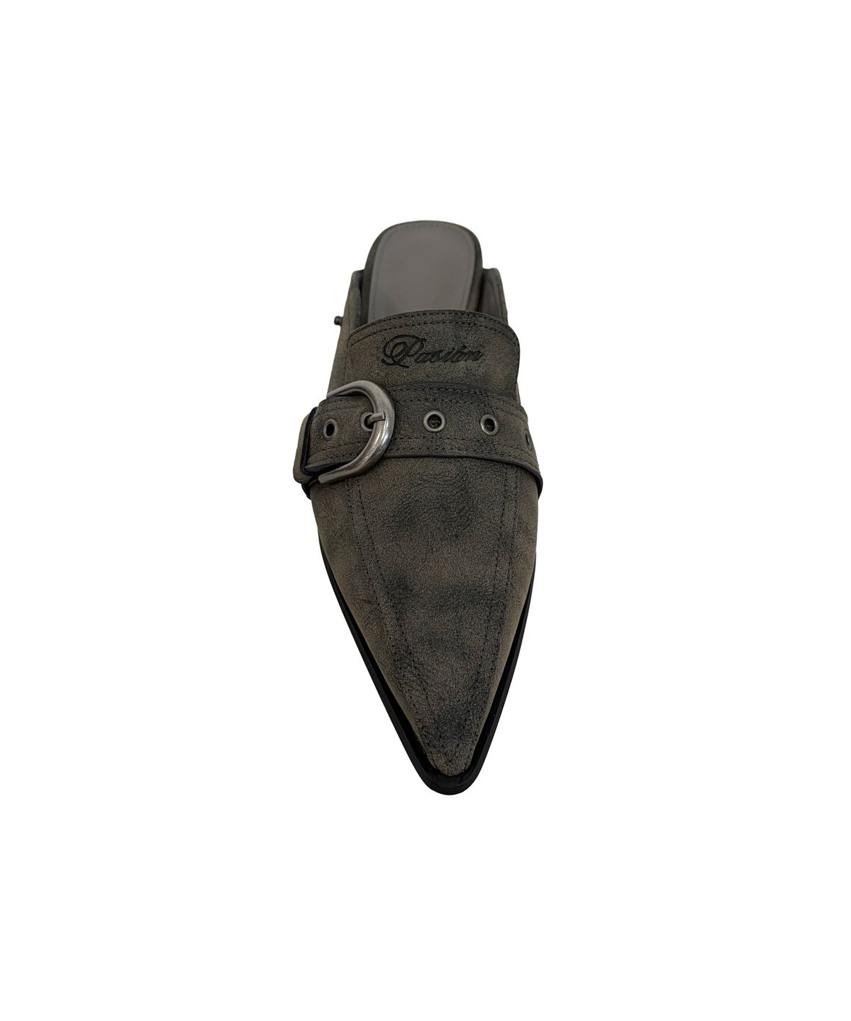 파시온(PASION) 링클 투웨이 스틸레토 부츠_더스티 그레이 Wrinkled 2Way Stiletto Boots_Dusty Gray