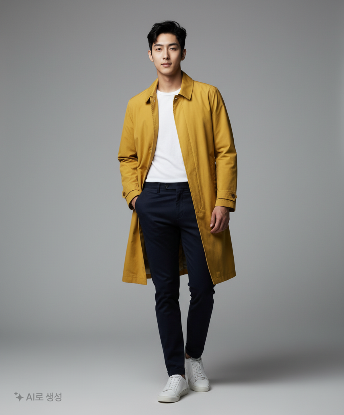 아스페시(ASPESI) 봄 가을 코트 91