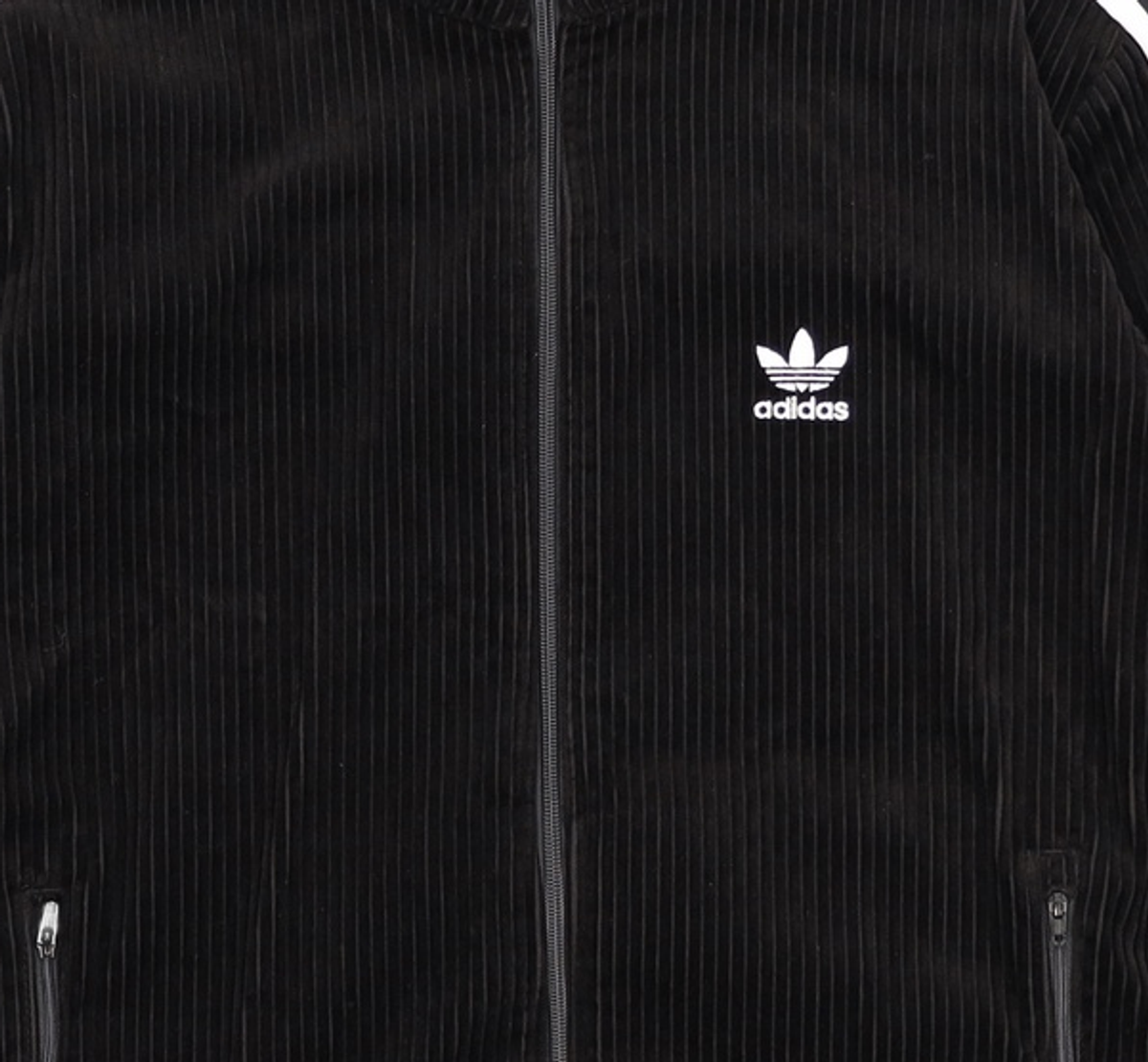 아디다스(ADIDAS) 코듀로이 트랙탑 - 블랙 / ED6127 L
