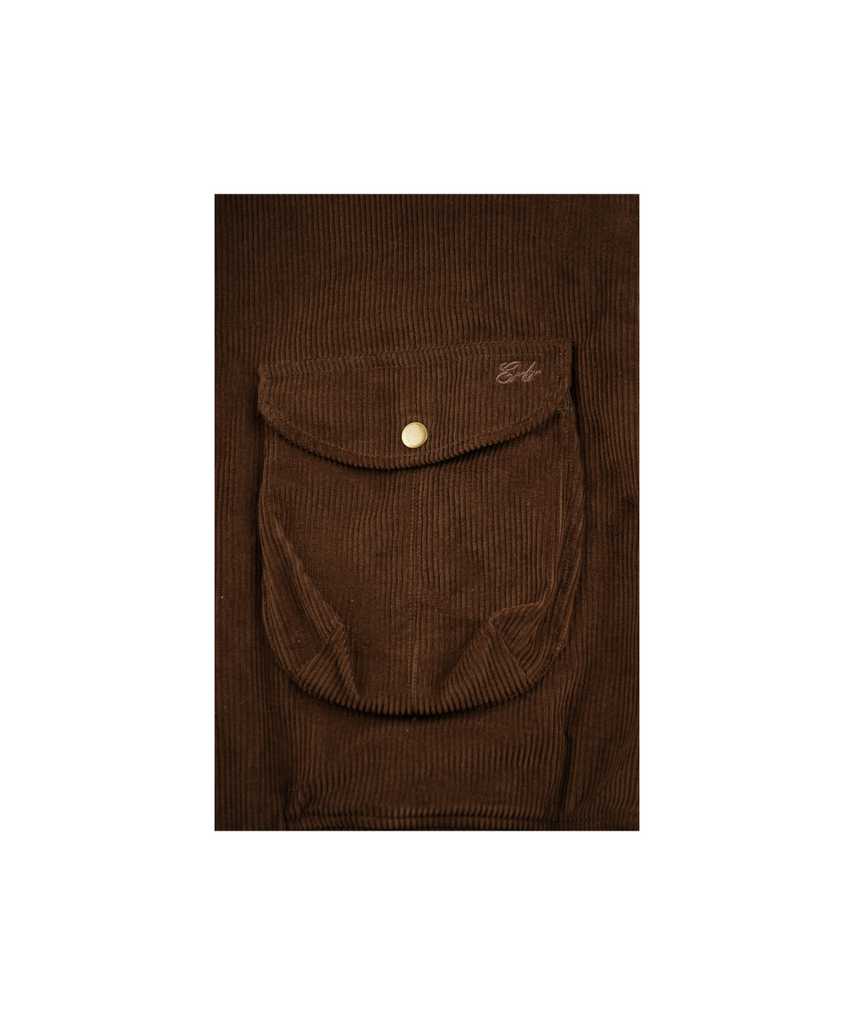 이알티알(ERTR) Frontier Corduroy Harrington Jacket Brown