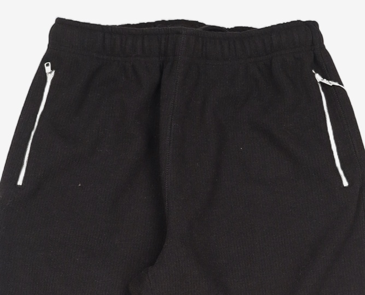 김미더영(GIMMETHEYOUNG) G_LAYERED TOE KNIT PANTS / BLACK ONE