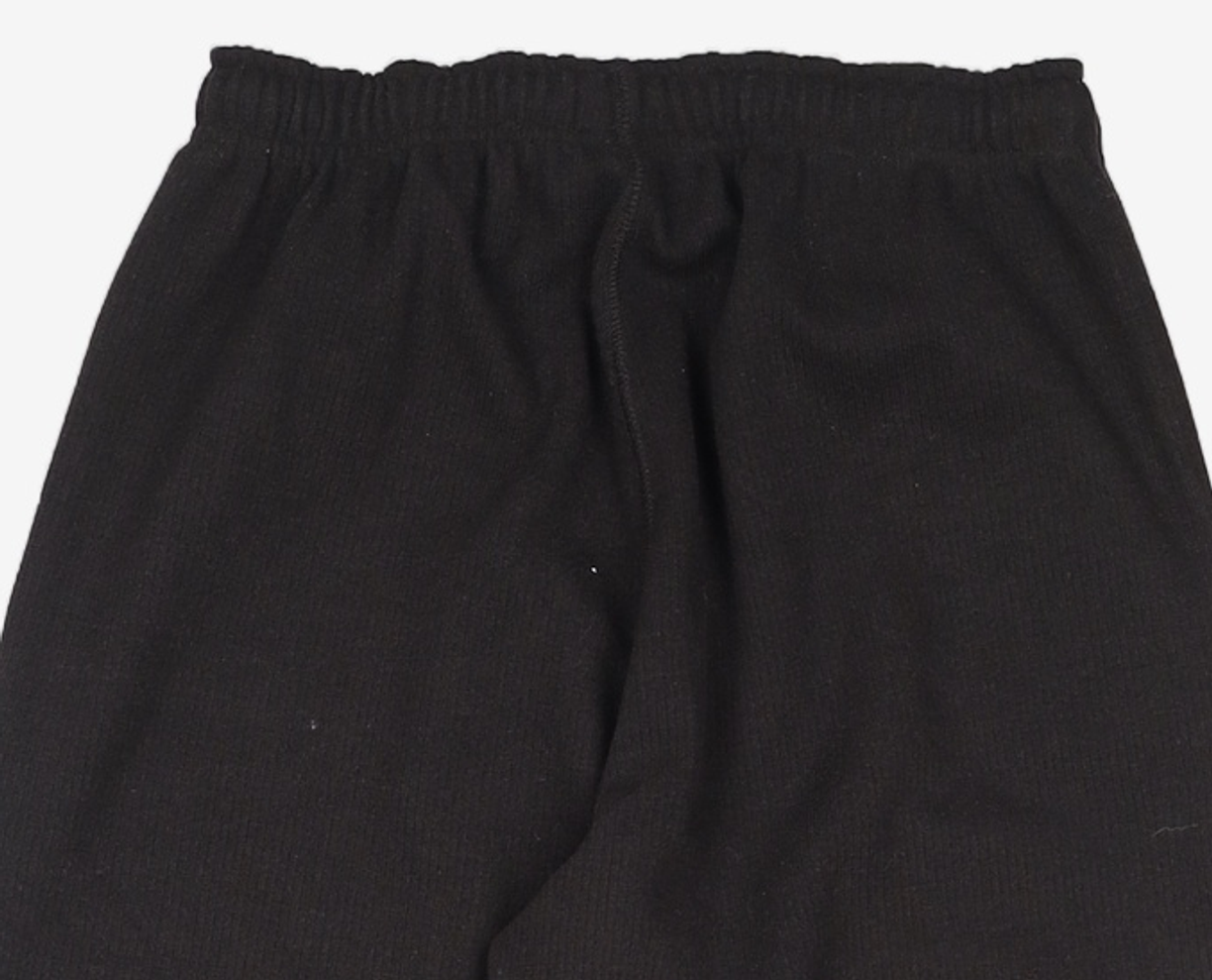 김미더영(GIMMETHEYOUNG) G_LAYERED TOE KNIT PANTS / BLACK ONE