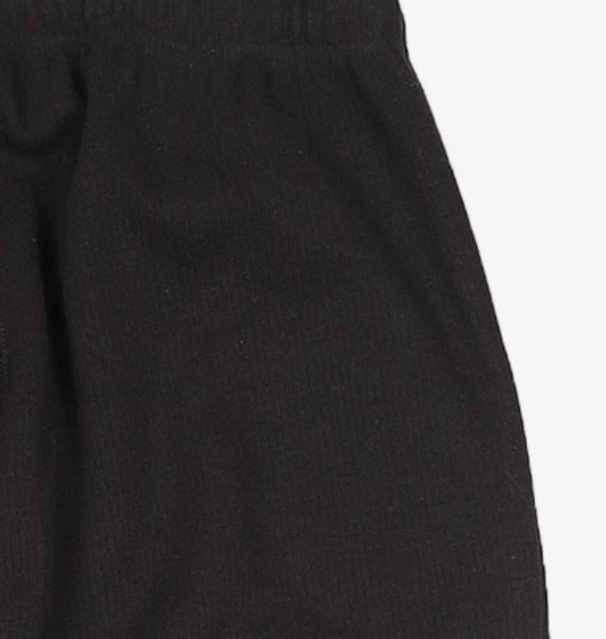 김미더영(GIMMETHEYOUNG) G_LAYERED TOE KNIT PANTS / BLACK ONE