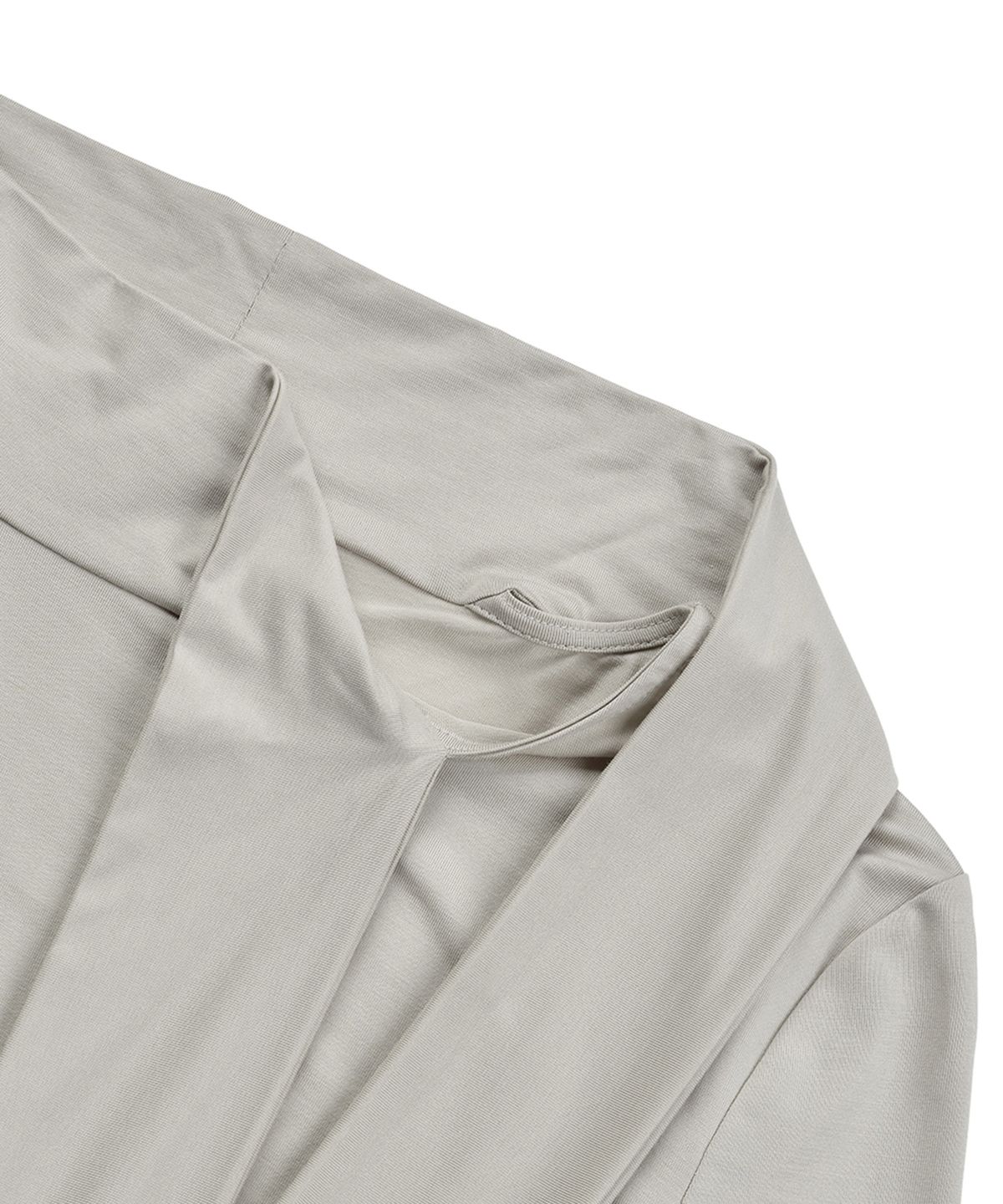 필세(PHILCE) Fluid Scarf Mini Dress, Beige