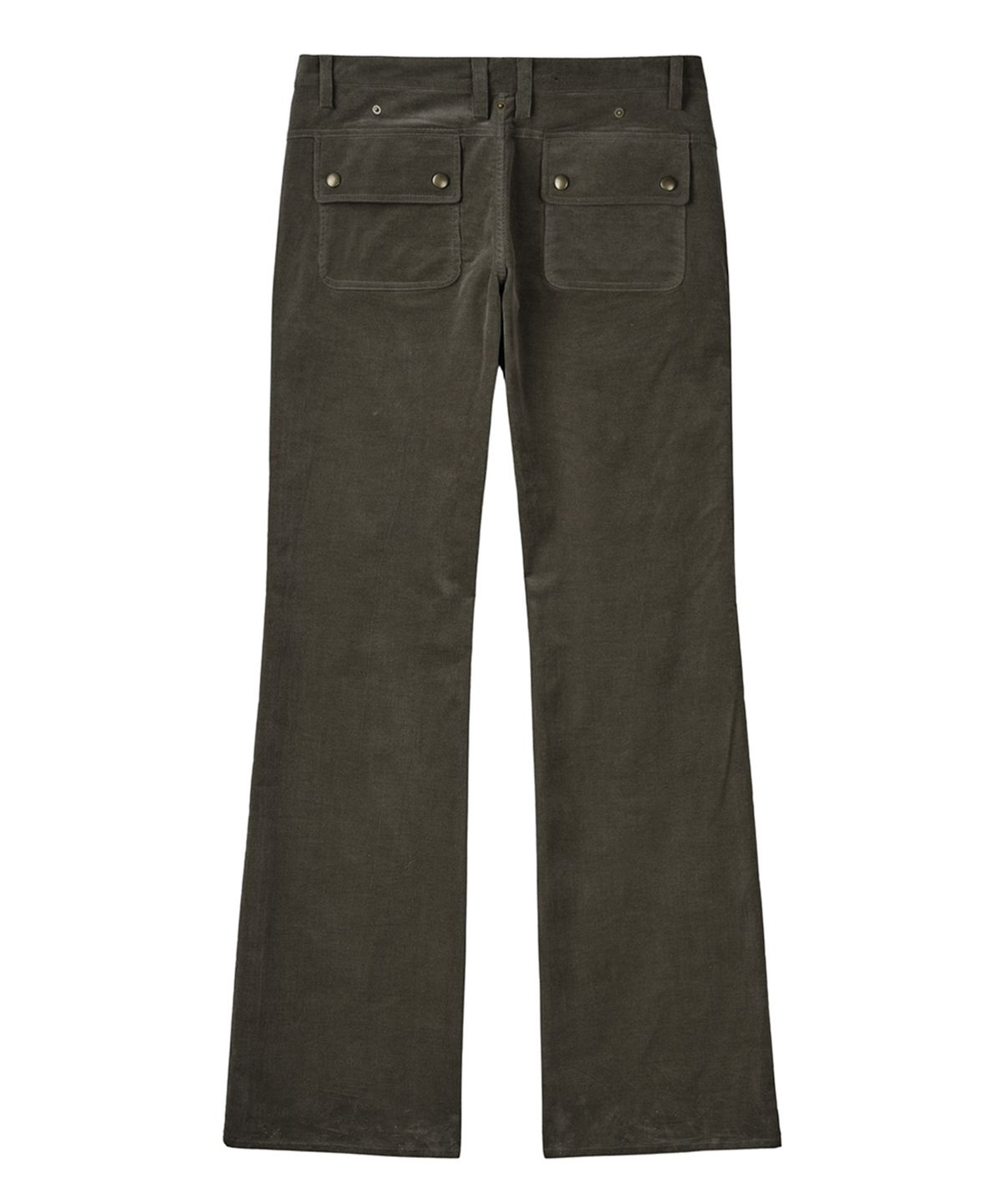 필세(PHILCE) Offset Corduroy Pants, Khaki Brown