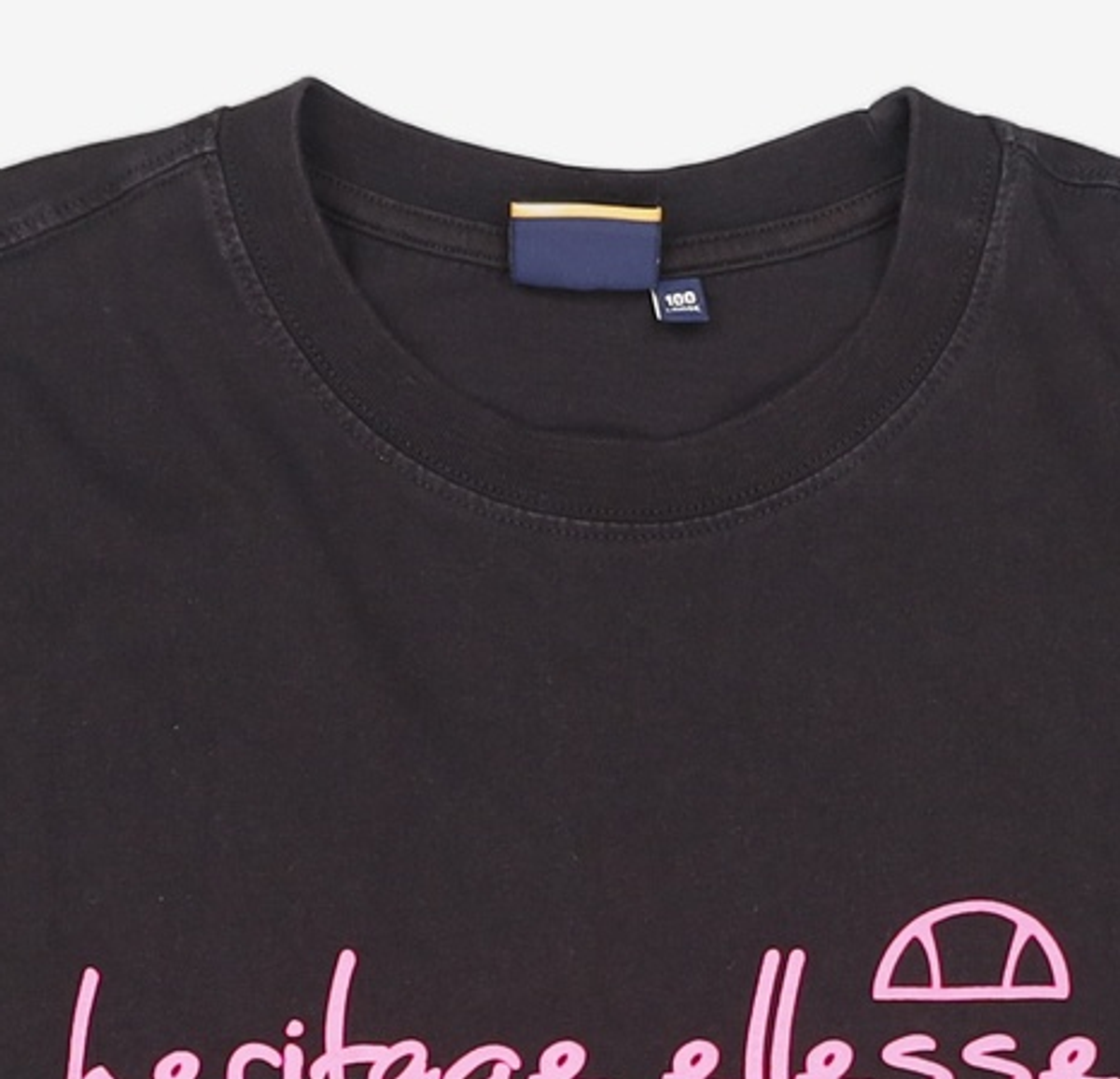 엘레쎄(ELLESSE) 네온 로고 루즈핏 반팔티셔츠 3PACK 100