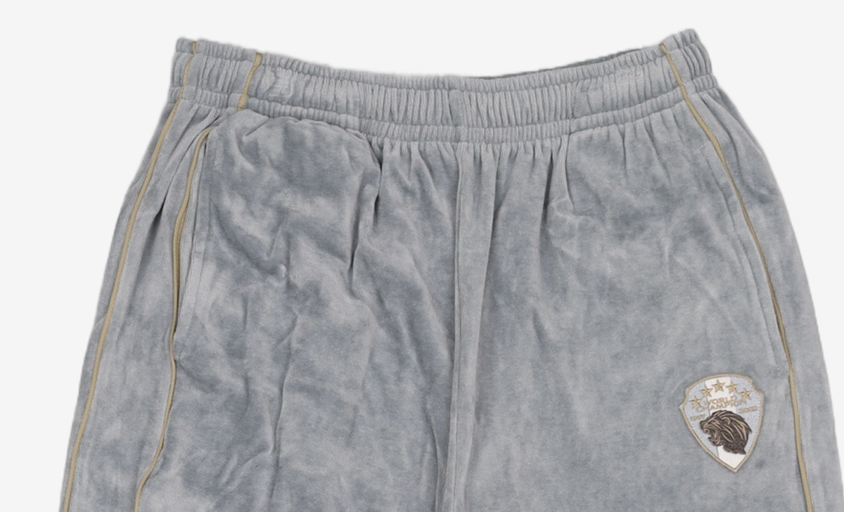 스컬프터(SCULPTOR) Velour Track Pants Baby Blue XL