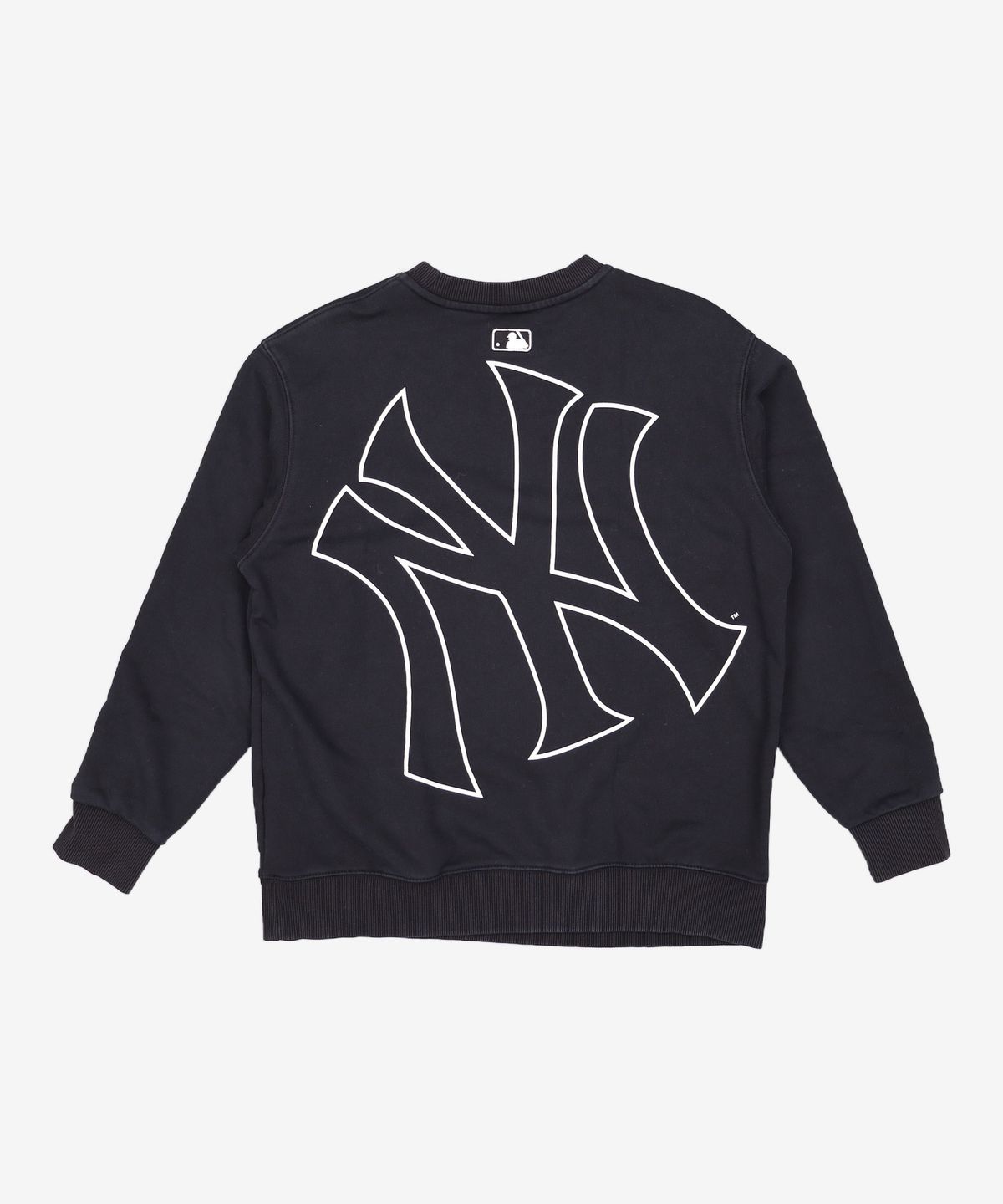 엠엘비(MLB) 메가로고 오버핏 맨투맨 (셋업) NY (BLACK) S(90)