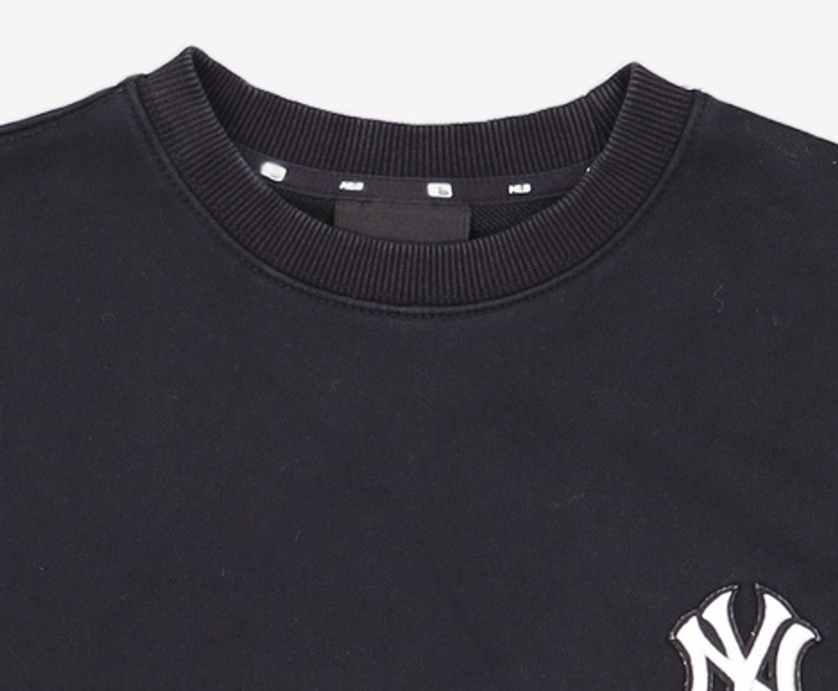엠엘비(MLB) 메가로고 오버핏 맨투맨 (셋업) NY (BLACK) S(90)