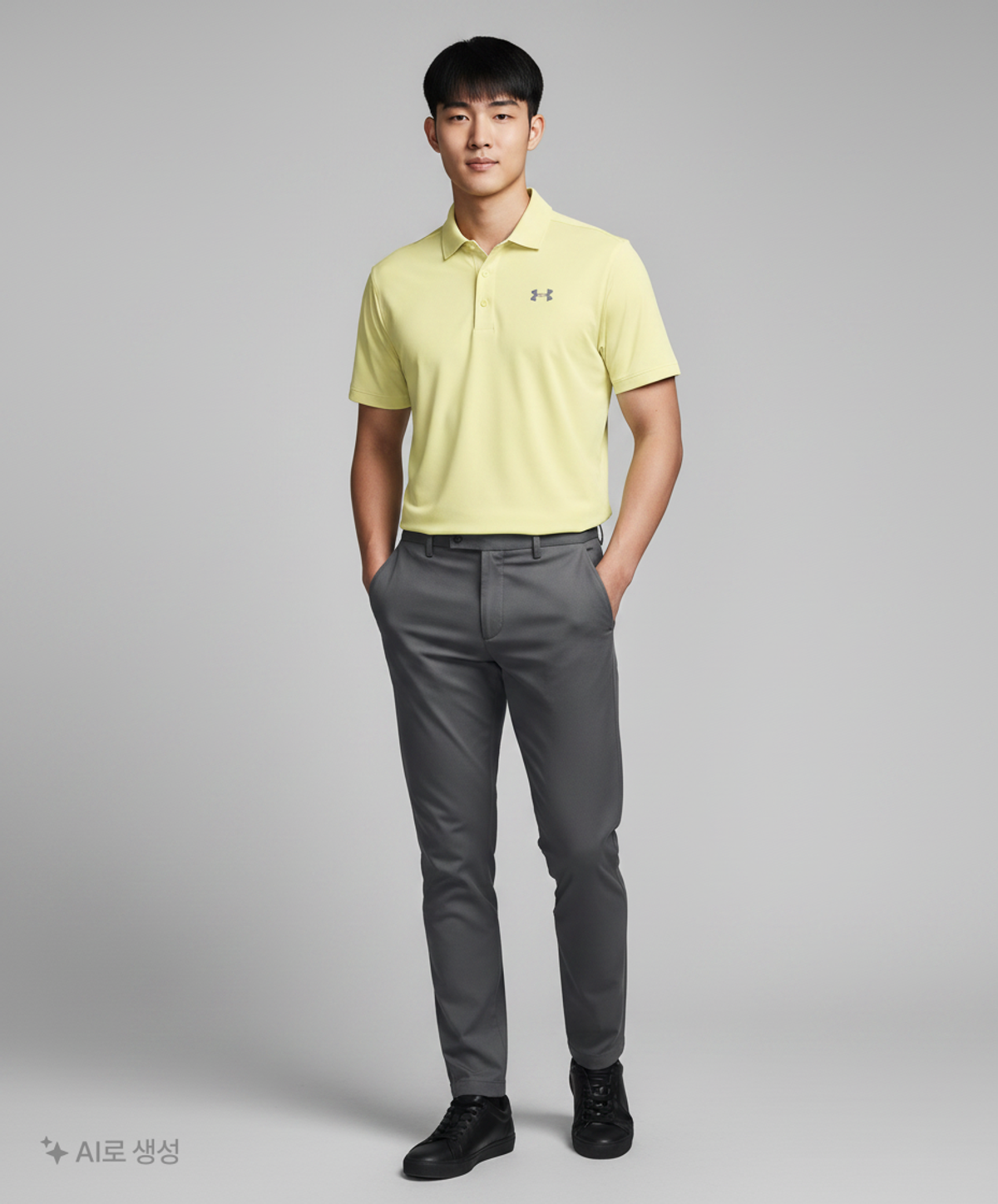 언더아머(UNDERARMOUR) 피케/카라 티셔츠 M