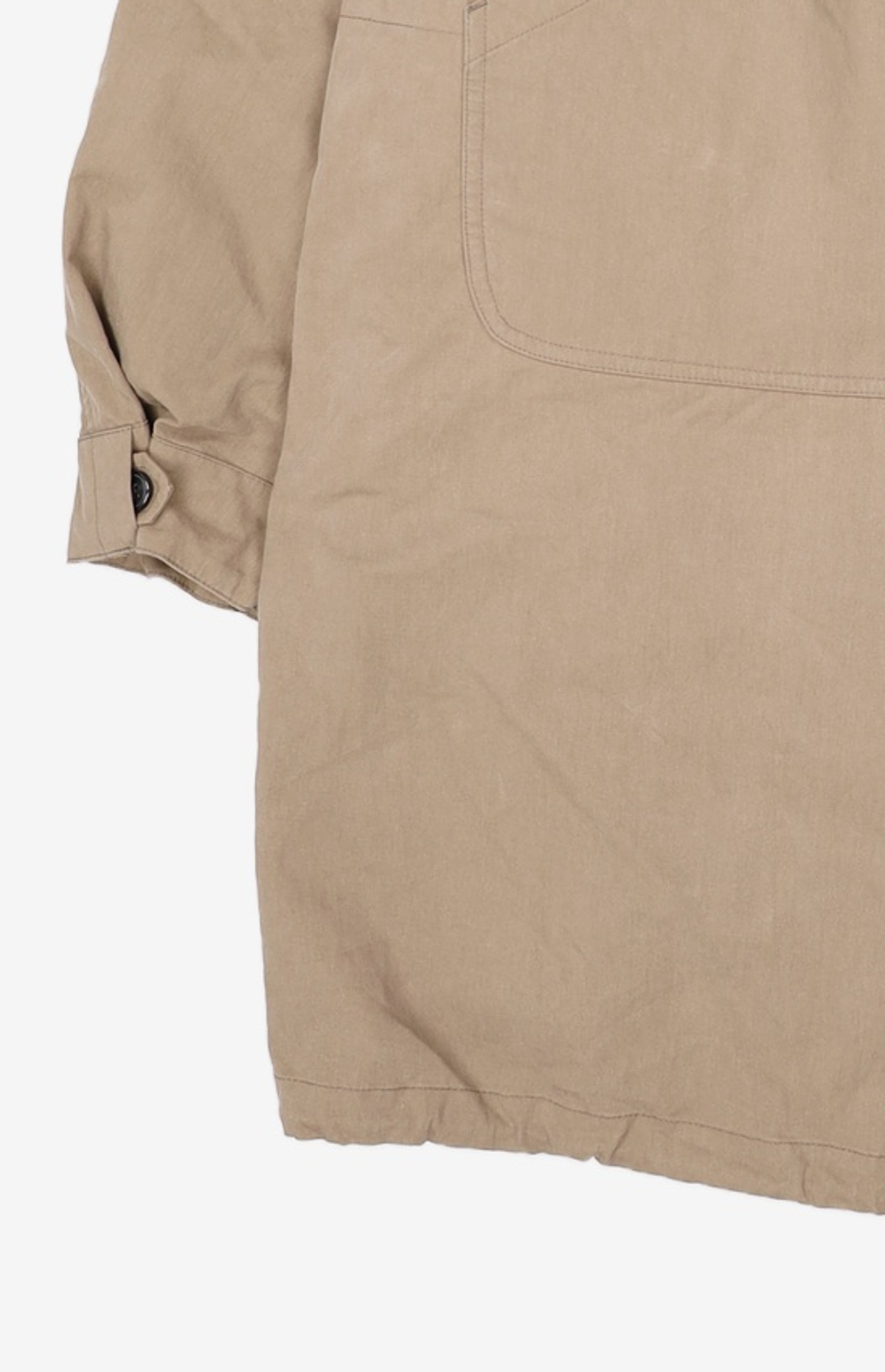 노매뉴얼(NOMANUAL) PATCHED EMBLEM PARKA - WASHED BROWN M