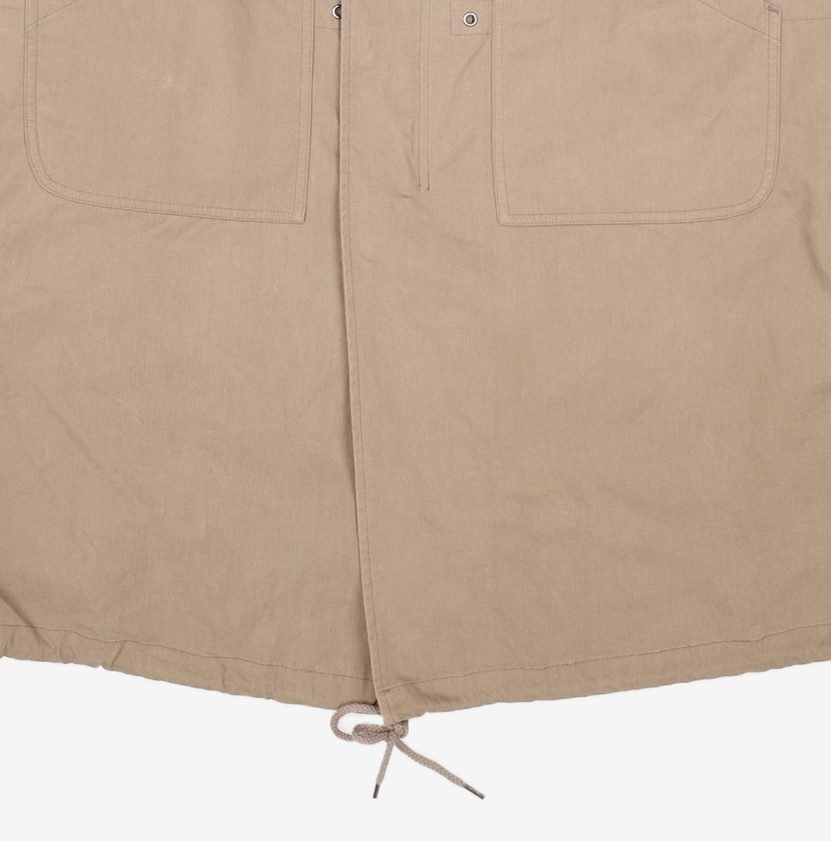 노매뉴얼(NOMANUAL) PATCHED EMBLEM PARKA - WASHED BROWN M