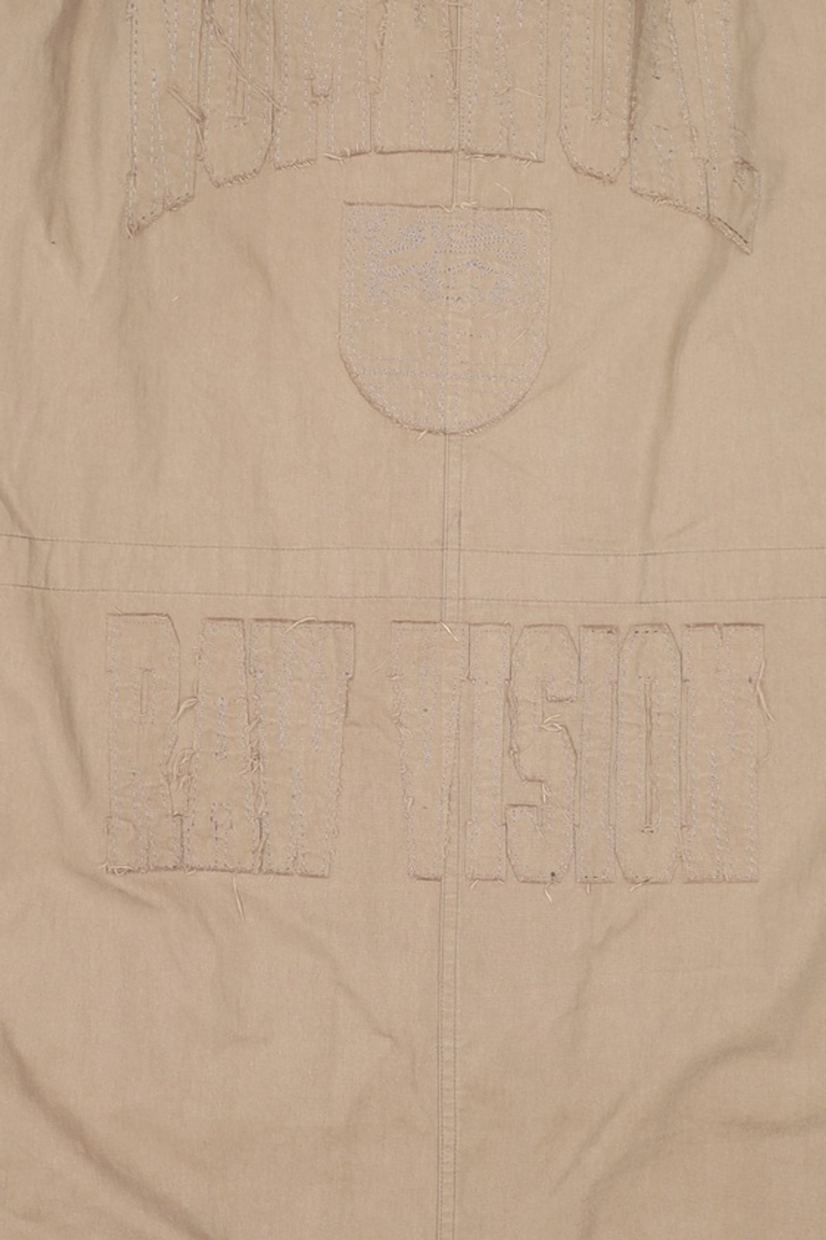 노매뉴얼(NOMANUAL) PATCHED EMBLEM PARKA - WASHED BROWN M