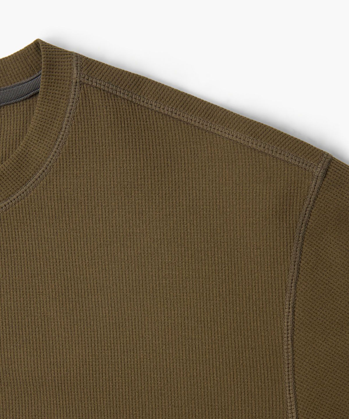 헬리녹스 웨어(HELINOX WEAR) 와플 피크 긴팔 티셔츠_Brown