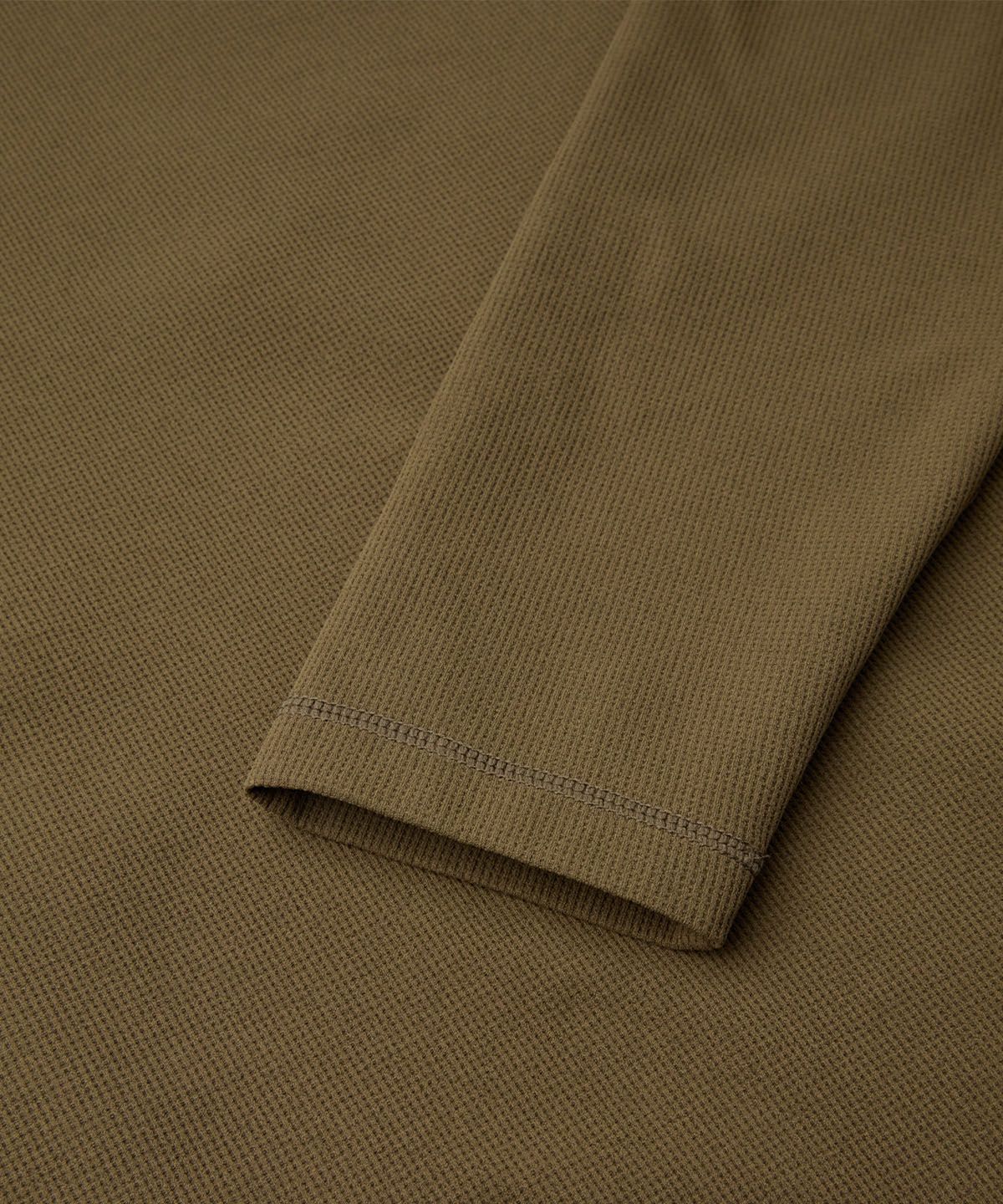 헬리녹스 웨어(HELINOX WEAR) 와플 피크 긴팔 티셔츠_Brown