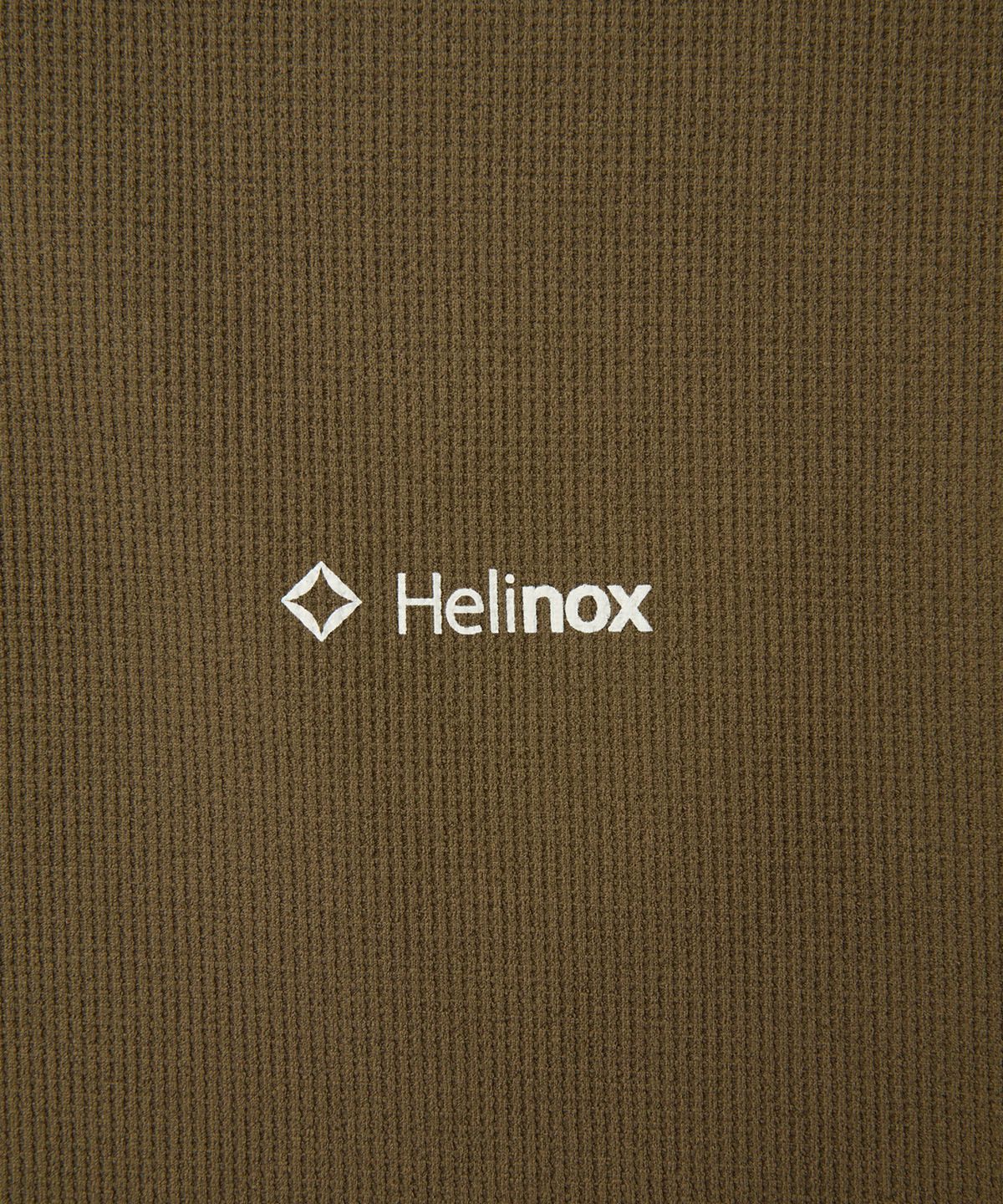 헬리녹스 웨어(HELINOX WEAR) 와플 피크 긴팔 티셔츠_Brown