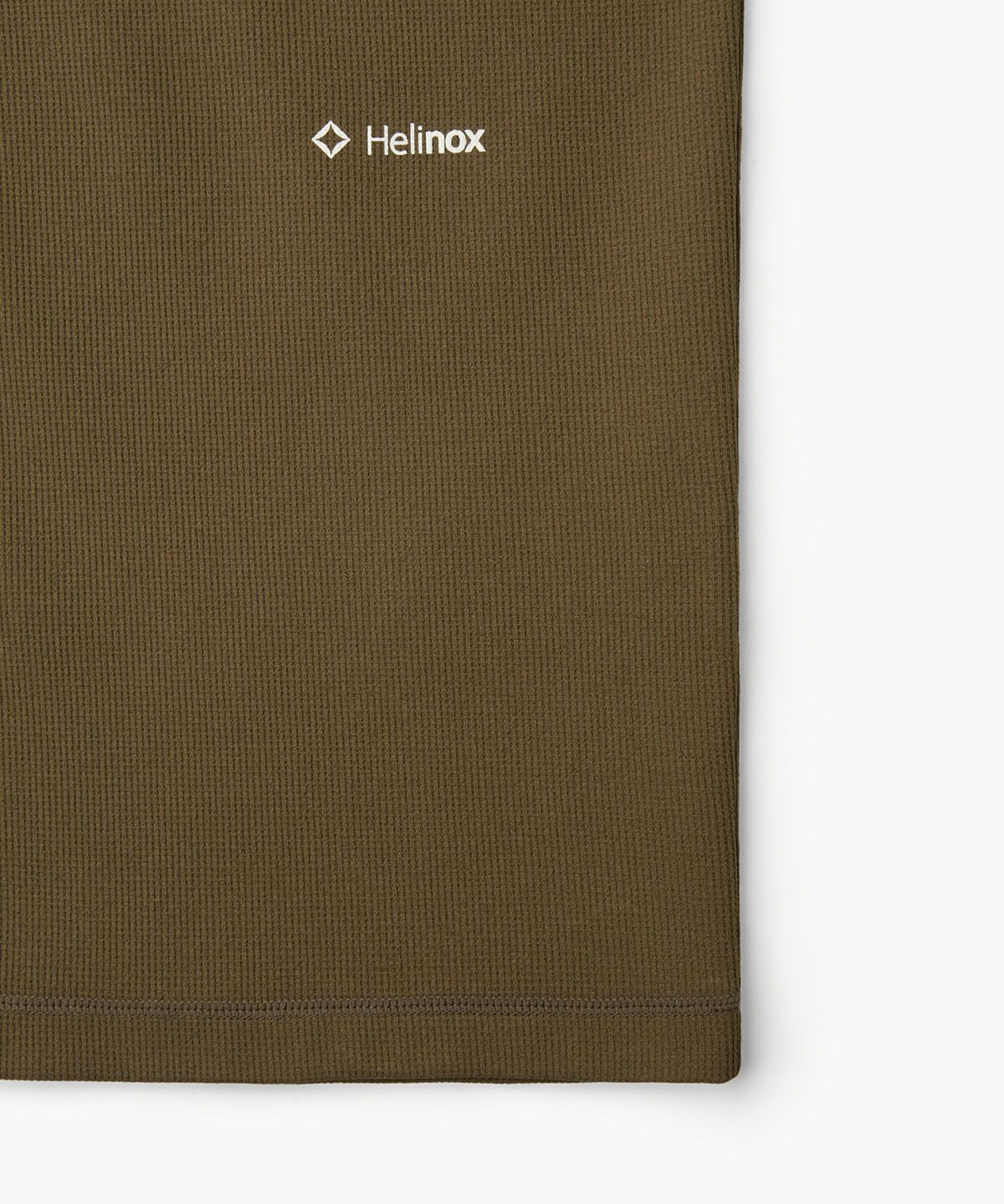 헬리녹스 웨어(HELINOX WEAR) 와플 피크 긴팔 티셔츠_Brown