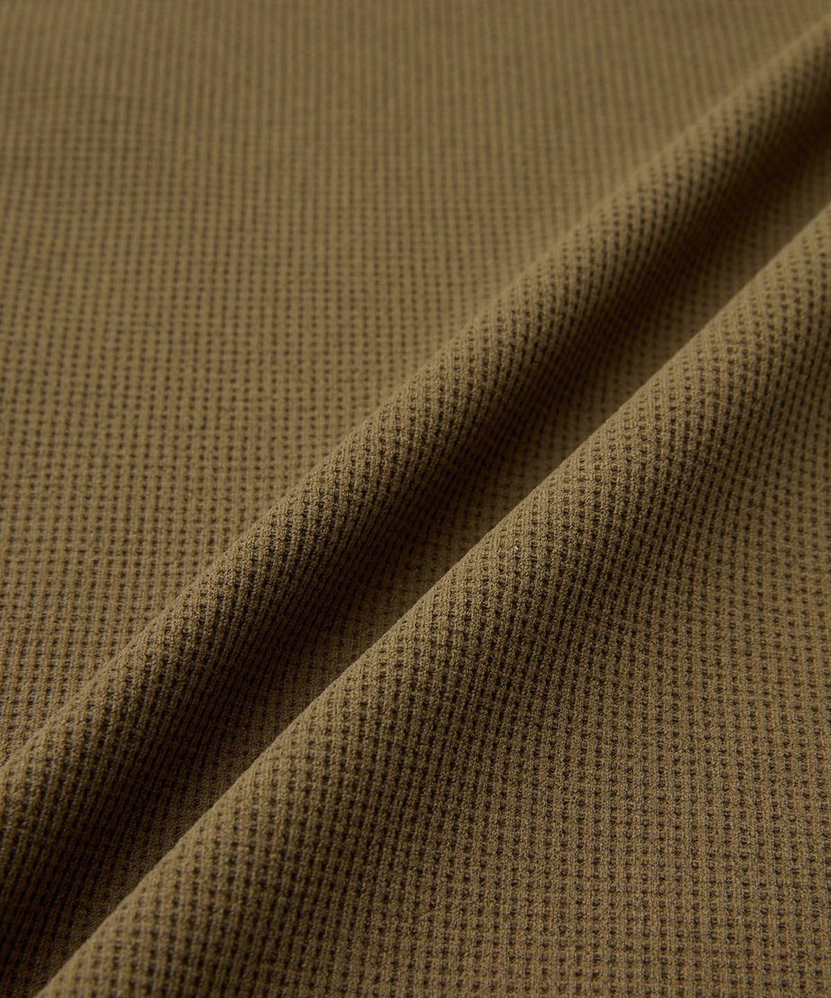 헬리녹스 웨어(HELINOX WEAR) 와플 피크 긴팔 티셔츠_Brown